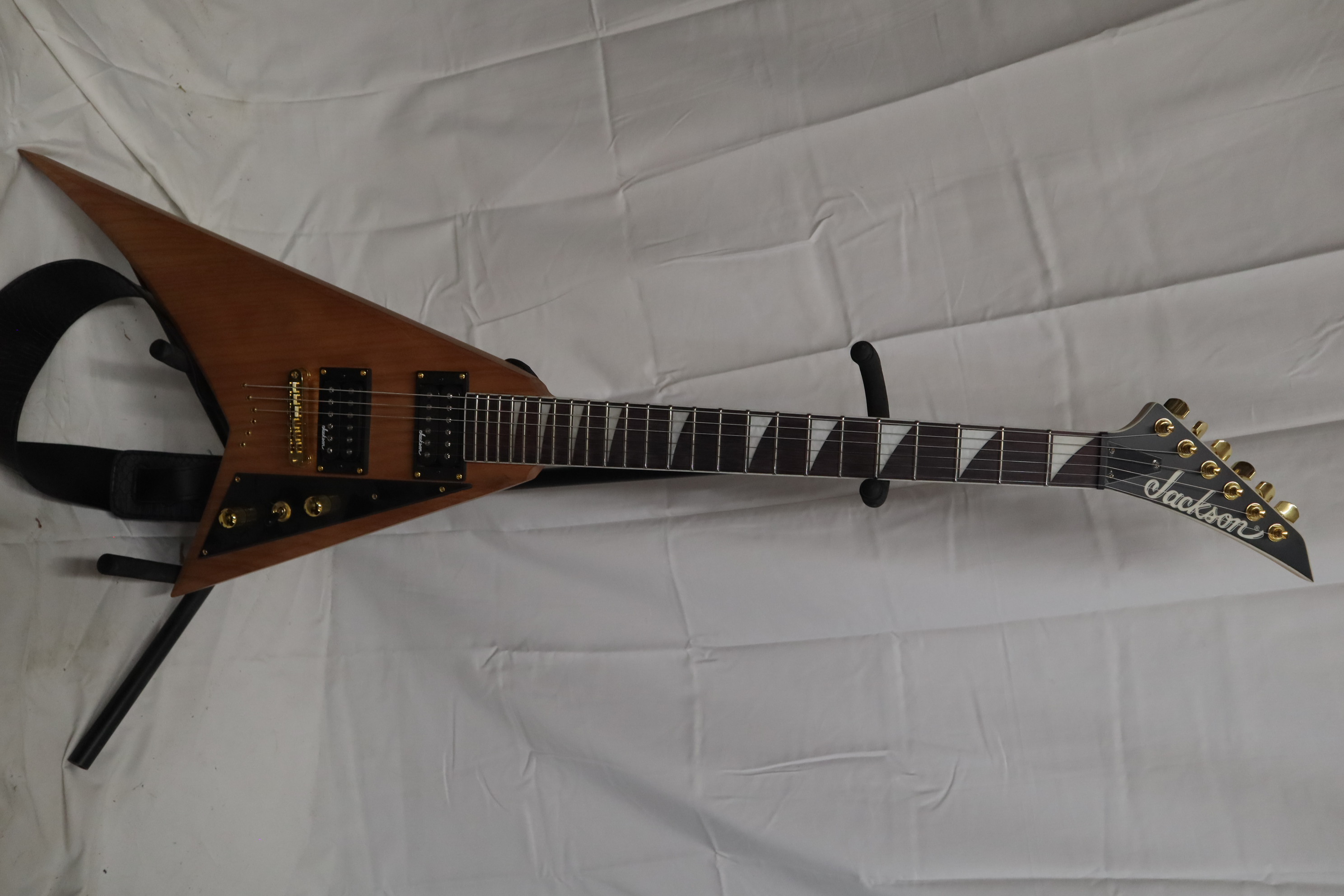 Jackson Randy Rhoads JS32T FSR Natural Oil 6-String Mahogany