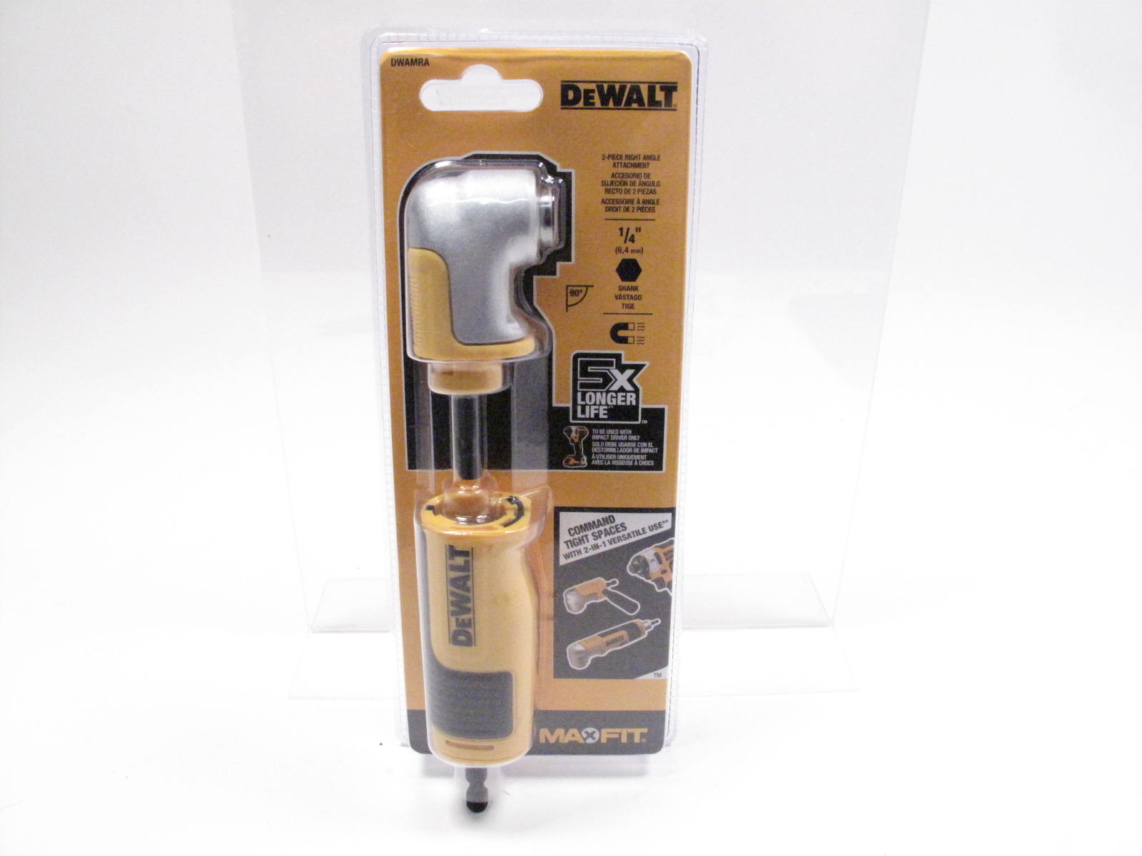 DeWalt DWAMRA 1/4" Modular Right Angle Impact Driver Attachment