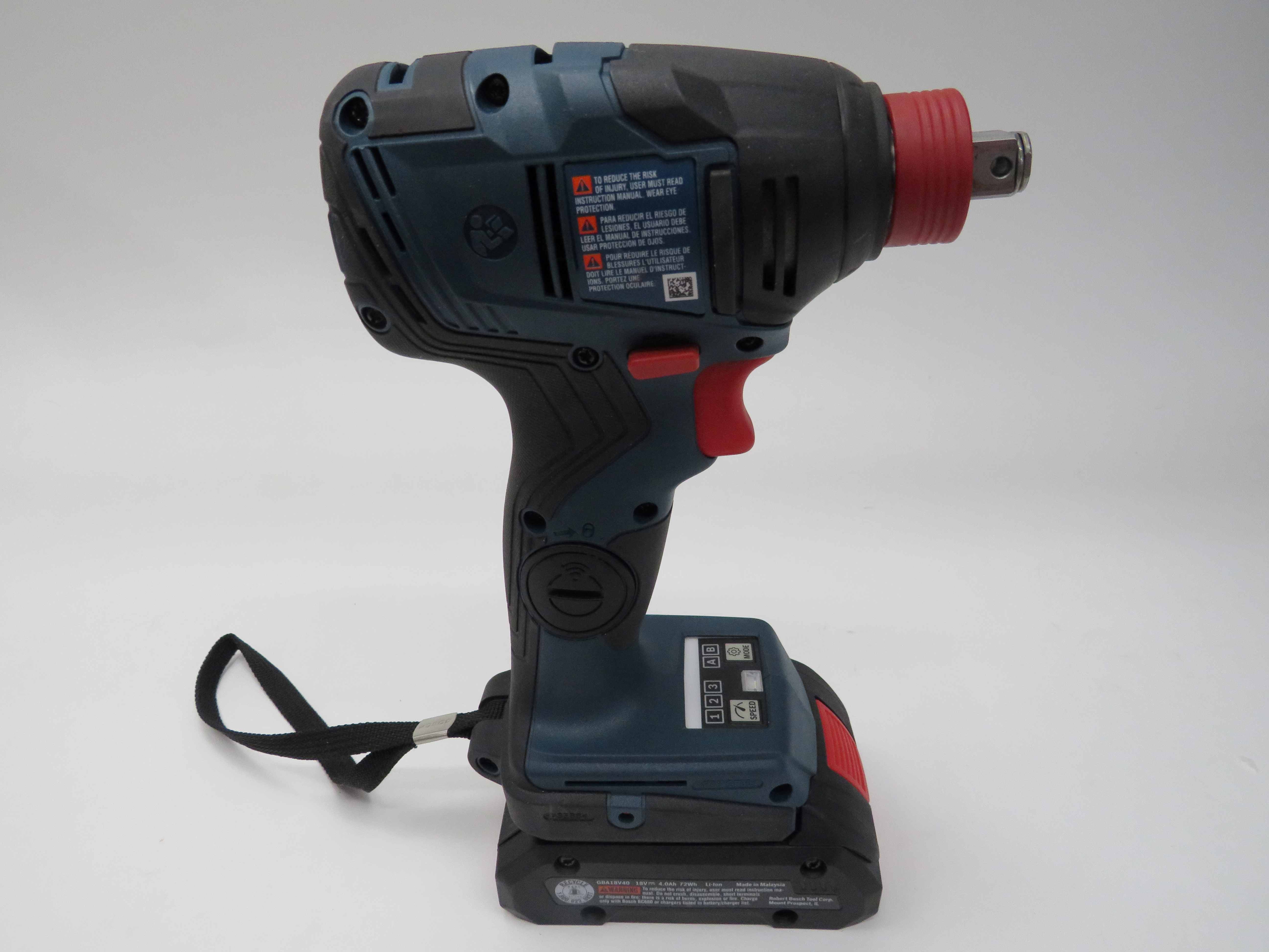 Bosch Cordless 18V Brushless TwoInOne 1/2" Impact Driver GDX18V1860C