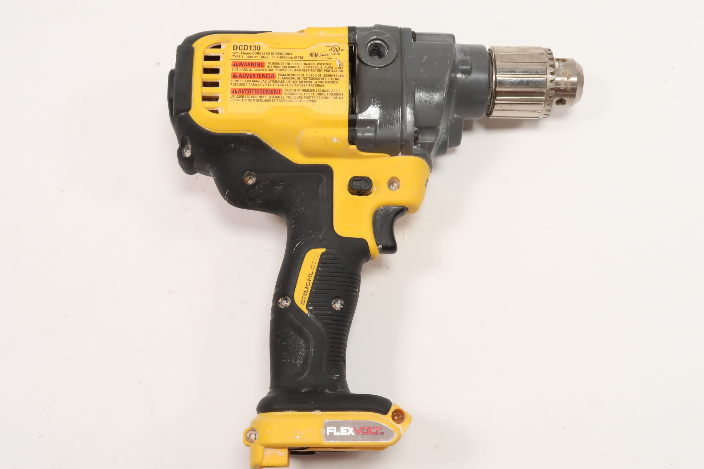 DEWALT DCD130 60V MAX ECLUTCH Cordless Mixer/Drill