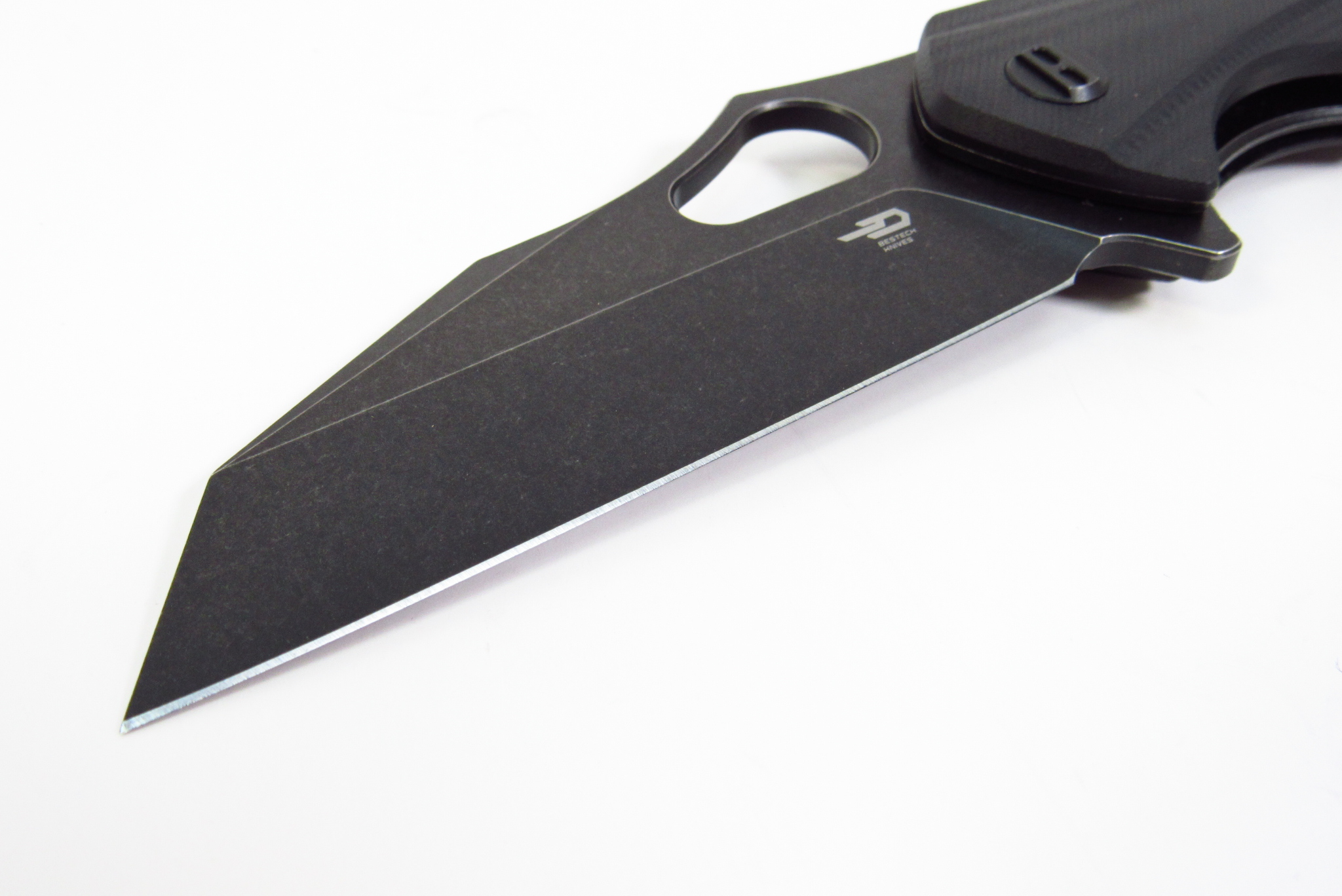 Bestech Knives Operator Black G10 Handle 3.47'' D2 Blade Folding Knife