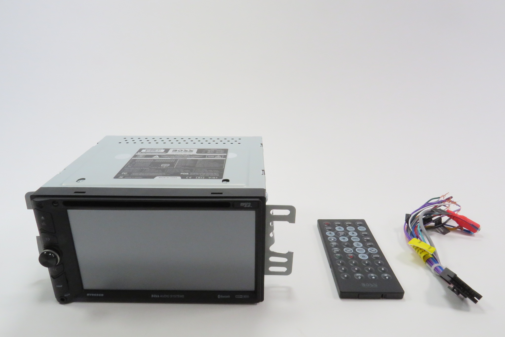 Boss BV9695B 6.75" Touchscreen DoubleDIN Bluetooth DVD/CD Receiver
