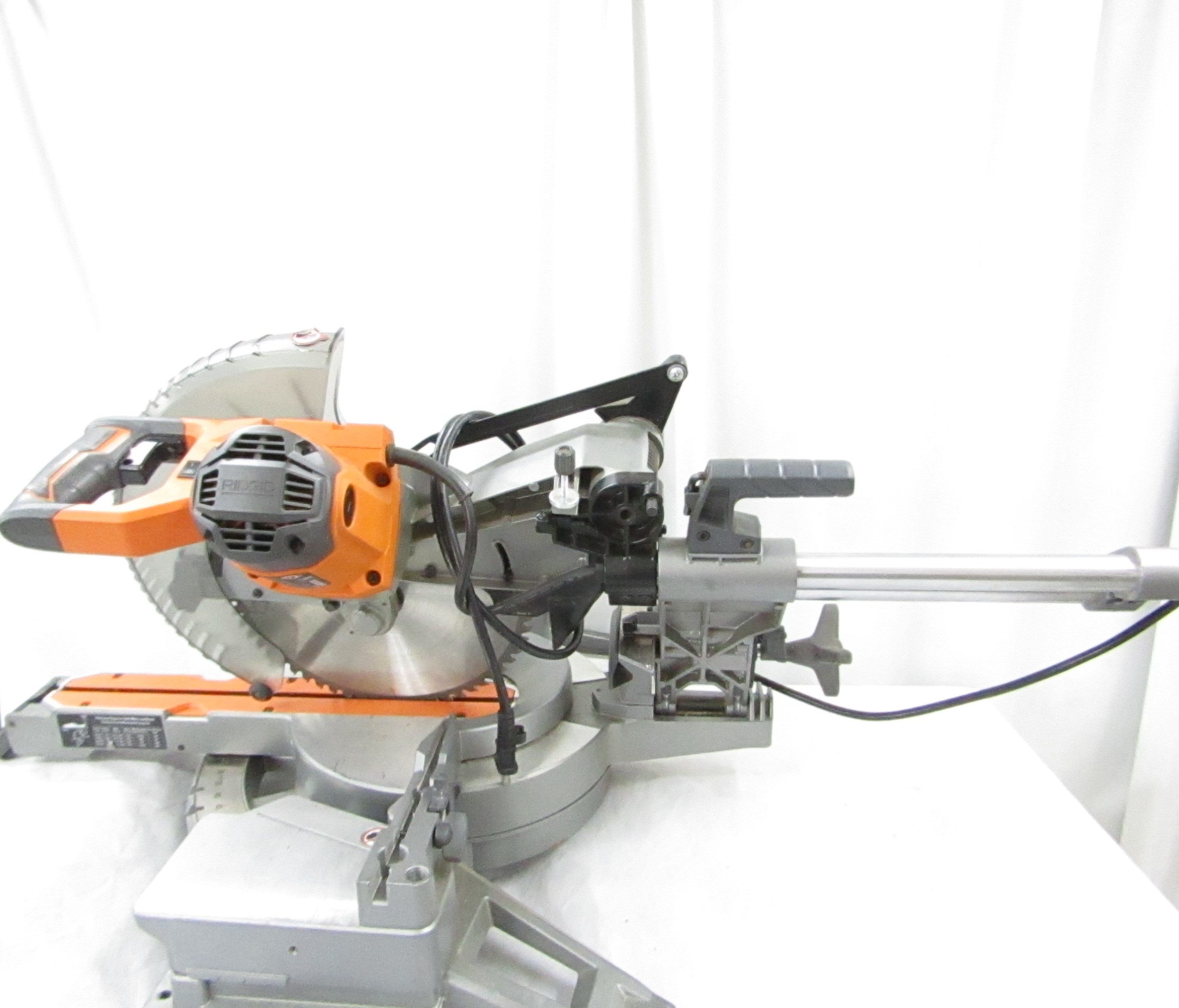 Ridgid R4222 15 Amp Corded 12 Dual Bevel Sliding Miter Saw Local Pickup Only 0907