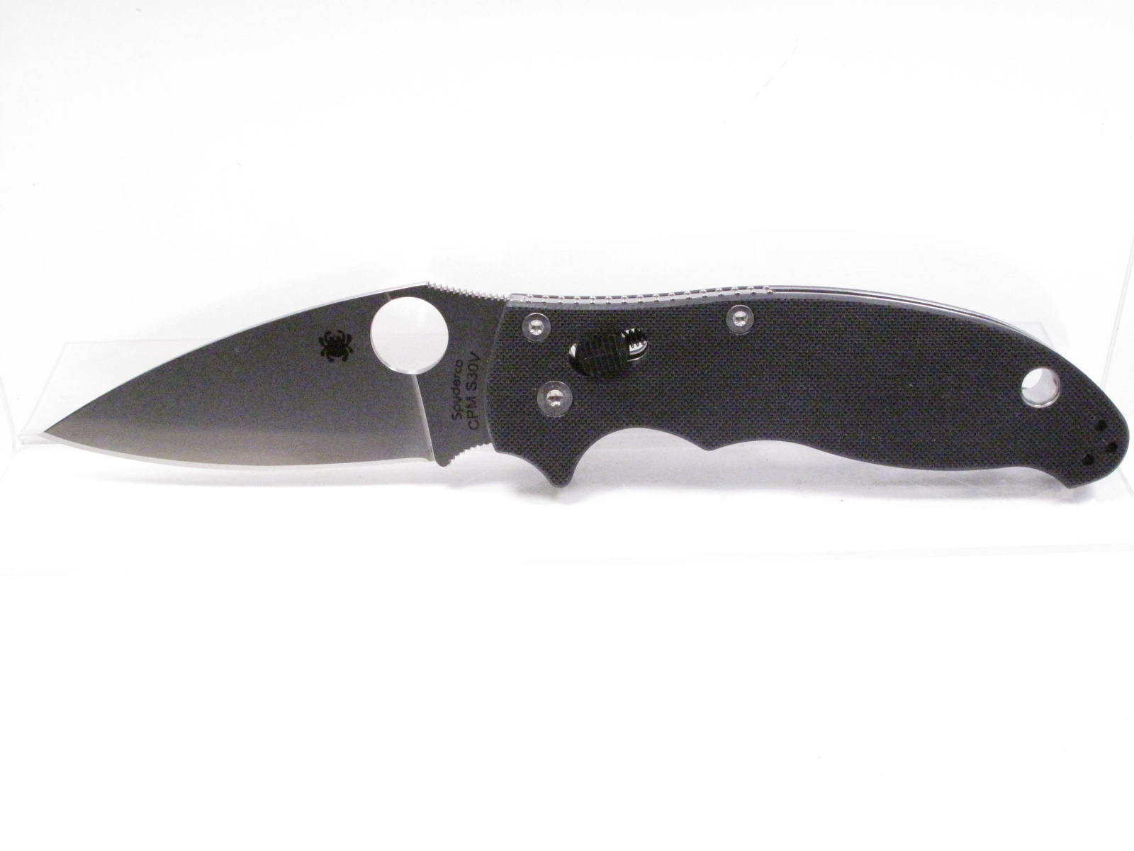 Spyderco Manix 2 G10 Folding Locking Knife 3" Blade Length