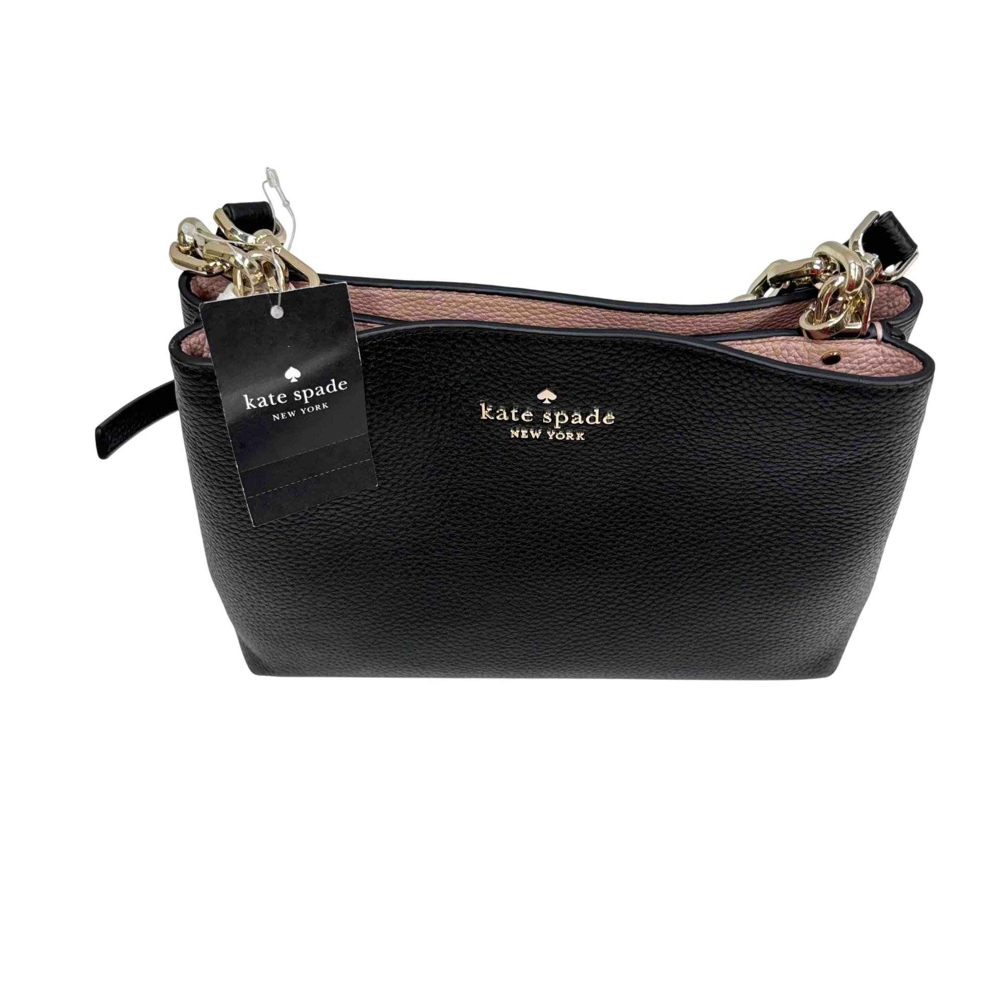 Kate Spade New York Aubrey WKRU6994 Black Pebbled Leather