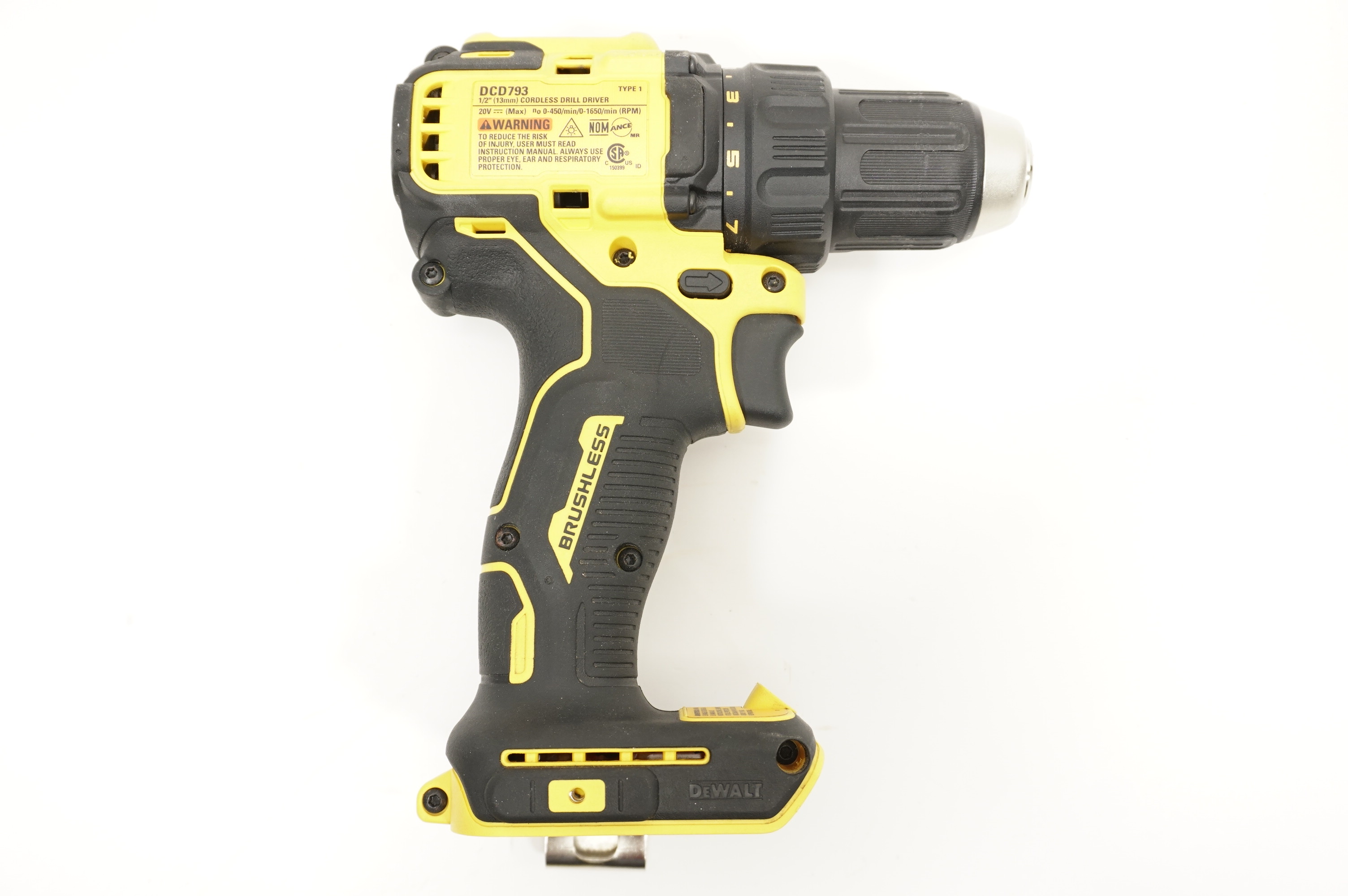 DeWalt DCD793 20V MAX Li-Ion Cordless 1/2