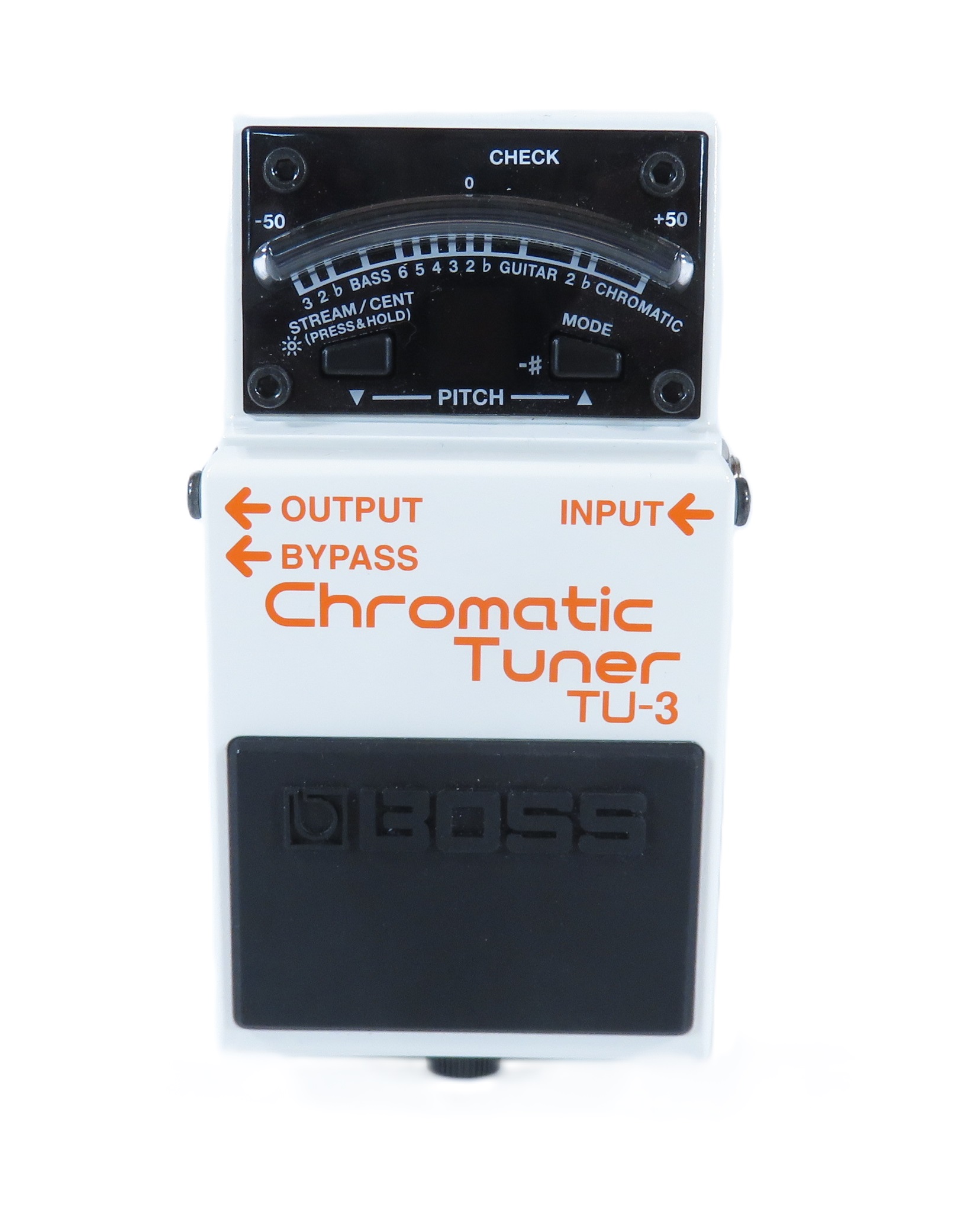 Boss Chromatic Tuner TU-3 Electric Guitar/Bass Guitar Tuner