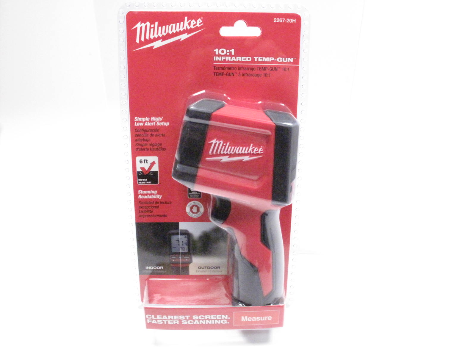 Milwaukee 2267-20H 10:1 Infrared Thermometer