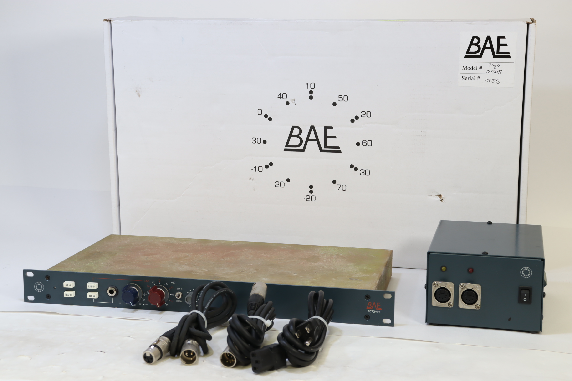 BAE 1073MPF Rackmount Microphone Preamp/Power Supply