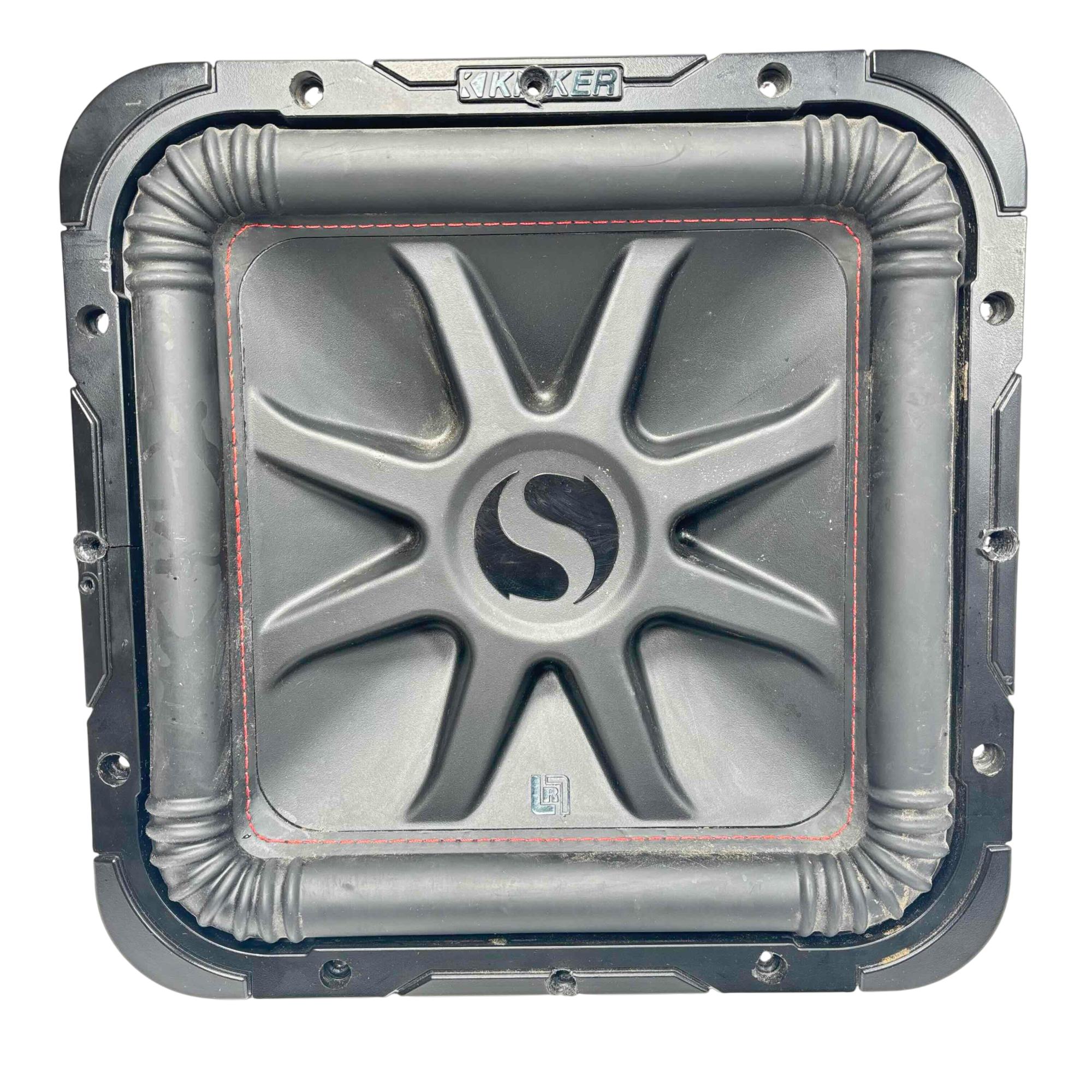 Kicker 45L7R124 12 Inch Solo-Baric L7R Square Subwoofer 600W RMS Ohm