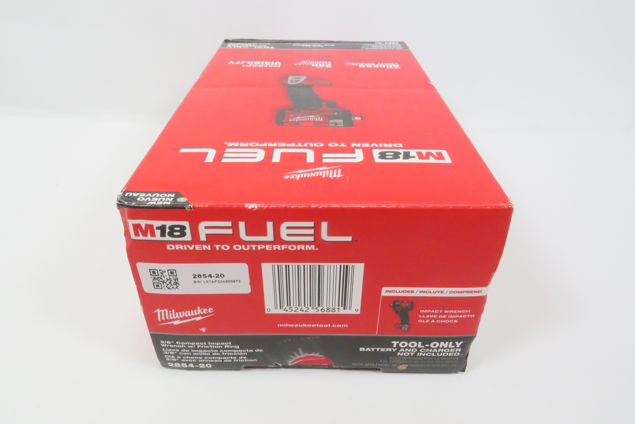 Milwaukee 2854-20 M18 FUEL 18V Brushless Cordless 3/8