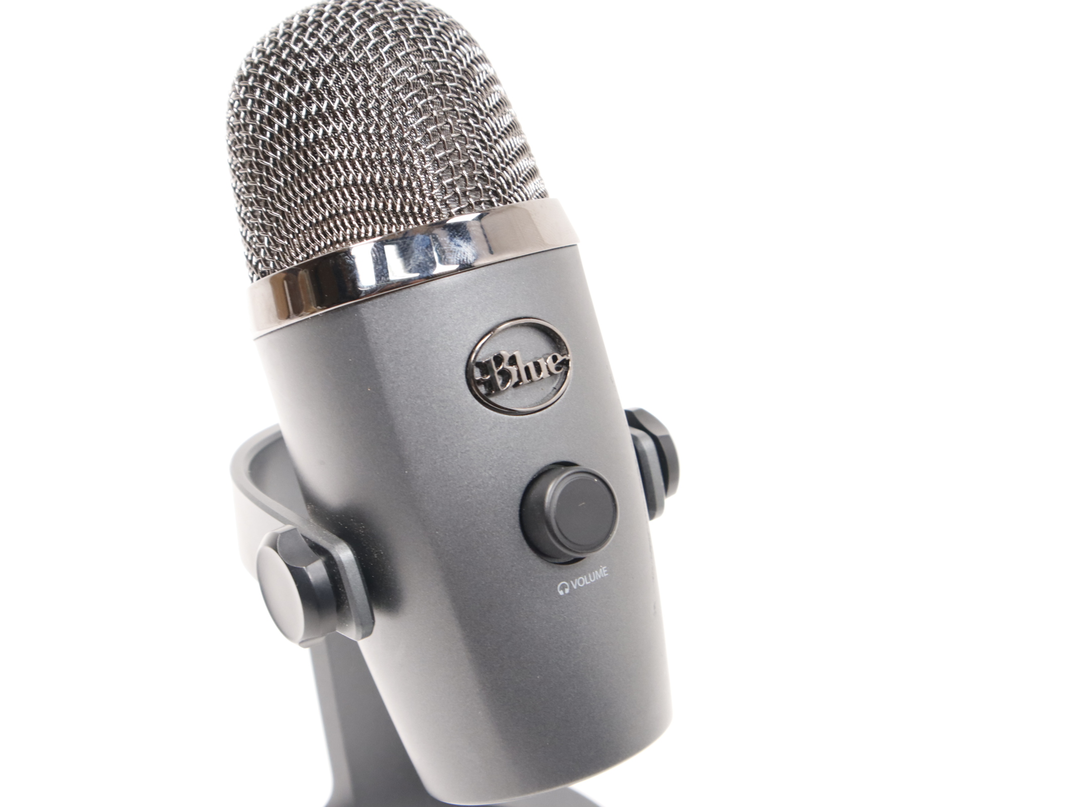 Blue Yeti Nano Wired USB Condenser Microphone Gray Cardioid Pattern