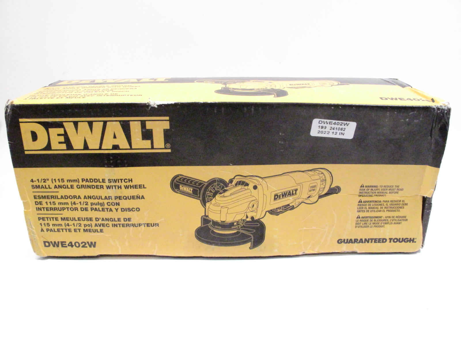 DeWalt DWE402W Corded 4.5