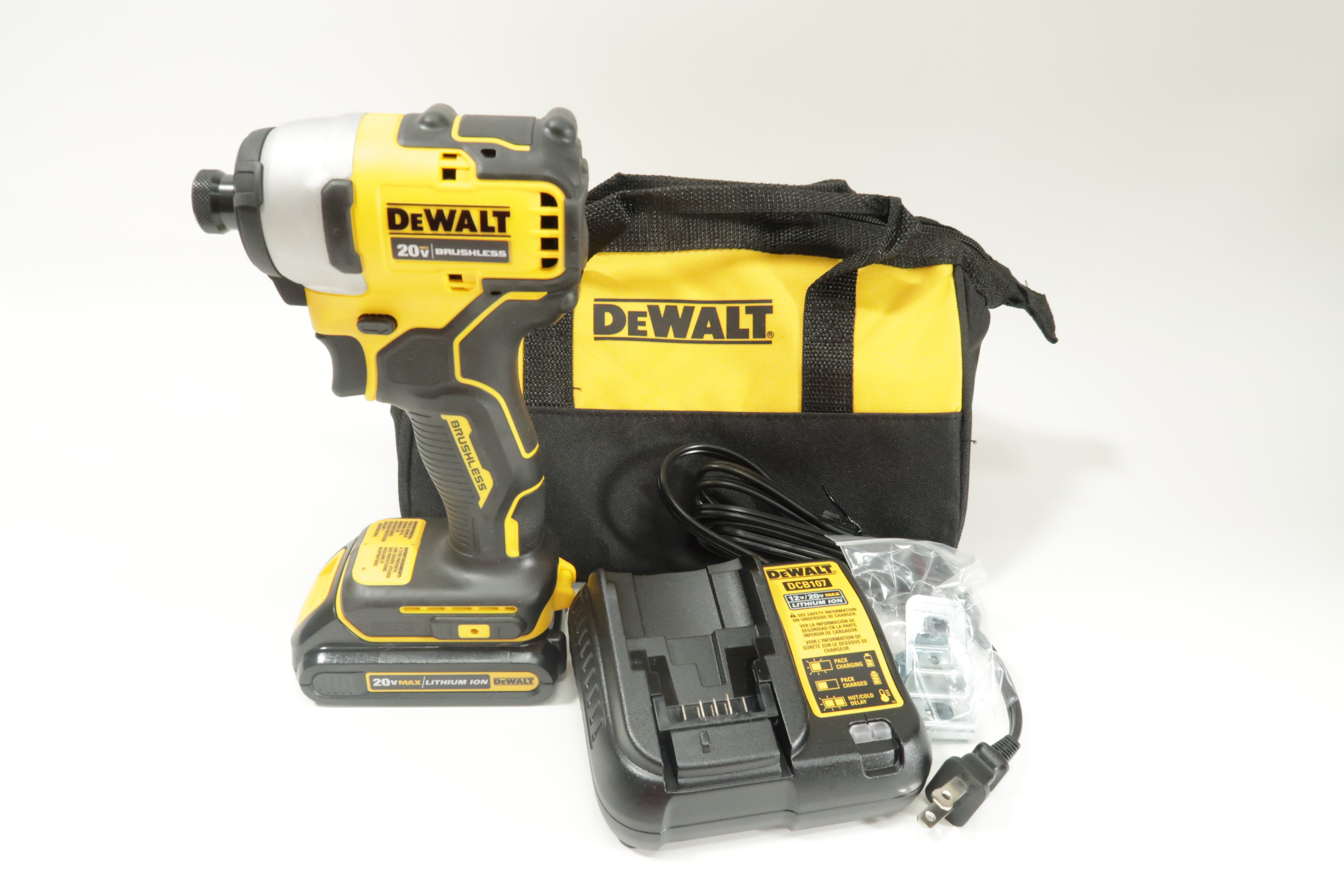 DeWalt DCF809 ATOMIC 20V MAX Cordless Brushless Compact 1/4" Impact Driver 6454