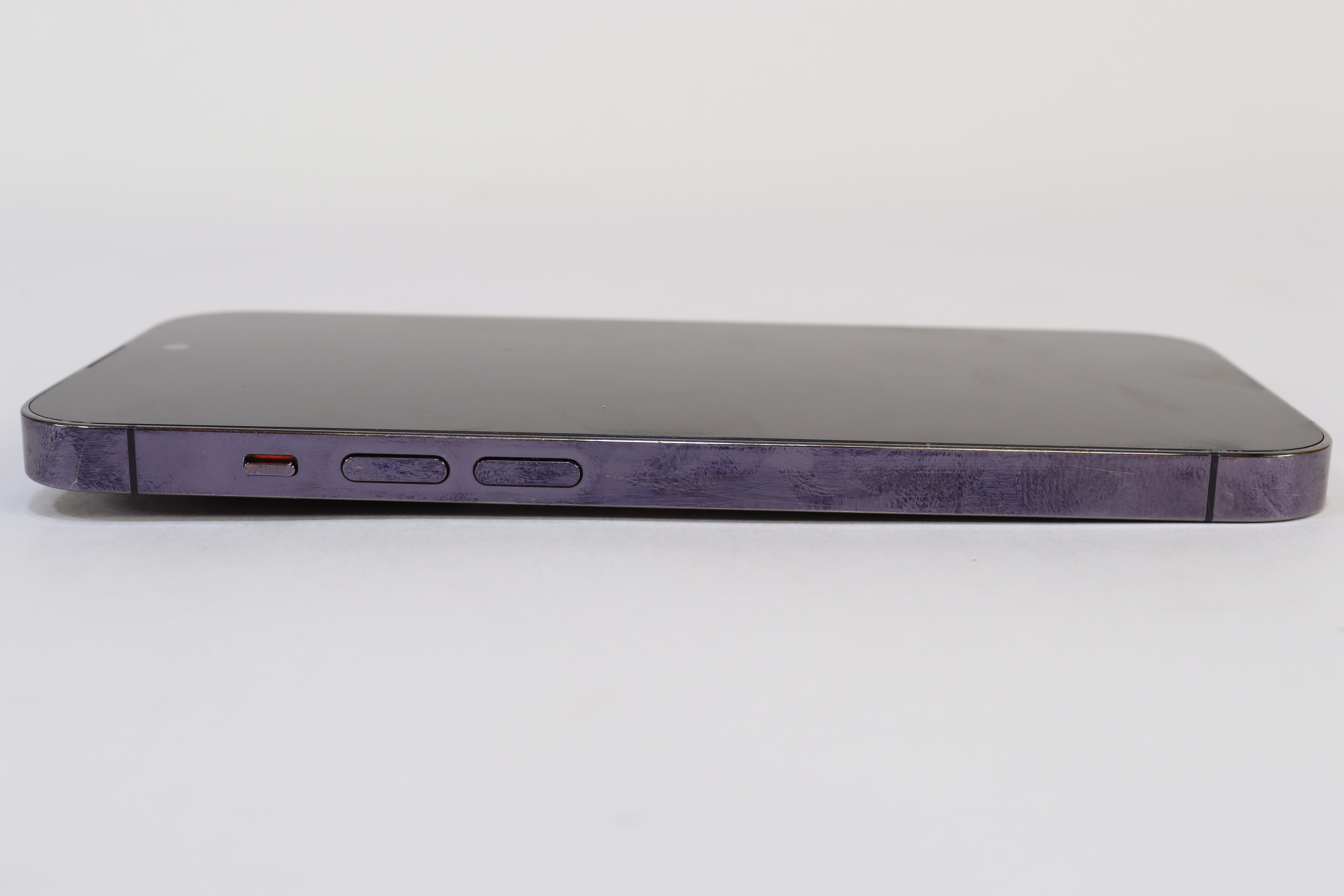 Apple - iPhone 14 Pro 128GB - Deep Purple - Unlocked MQ0E3LL/A