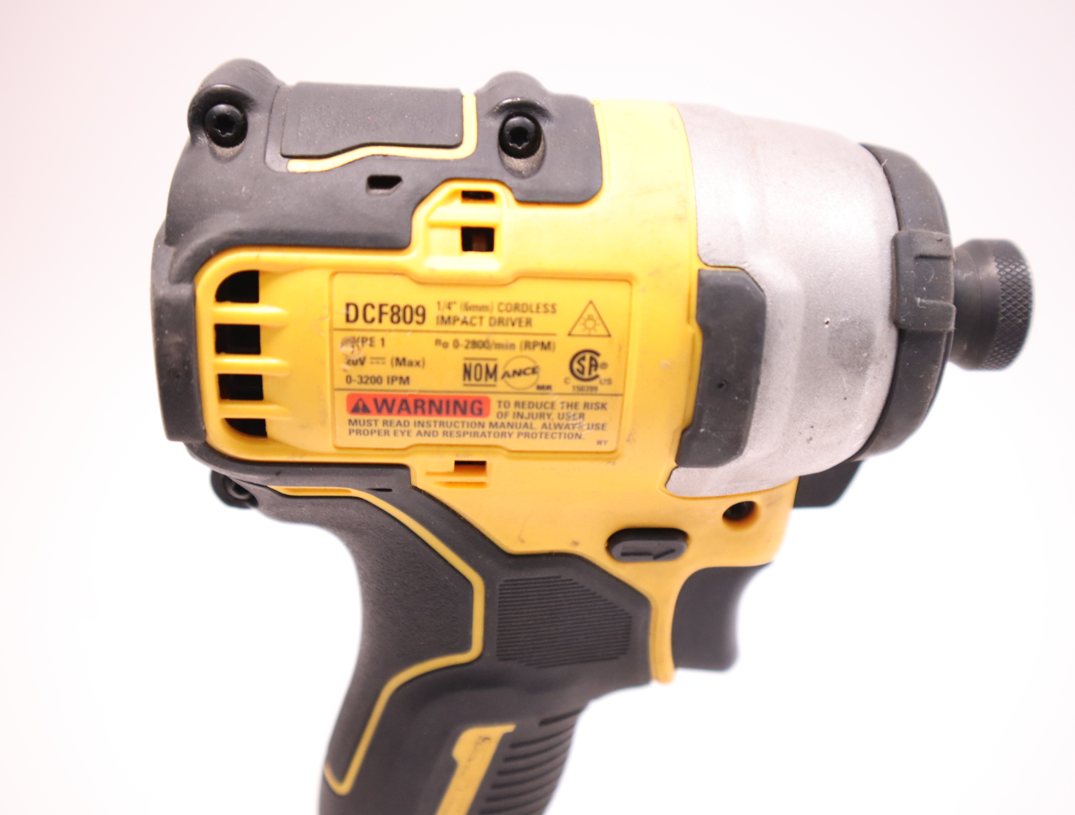 DeWalt DCF809 1/4" Cordless Impact Driver Kit 20V