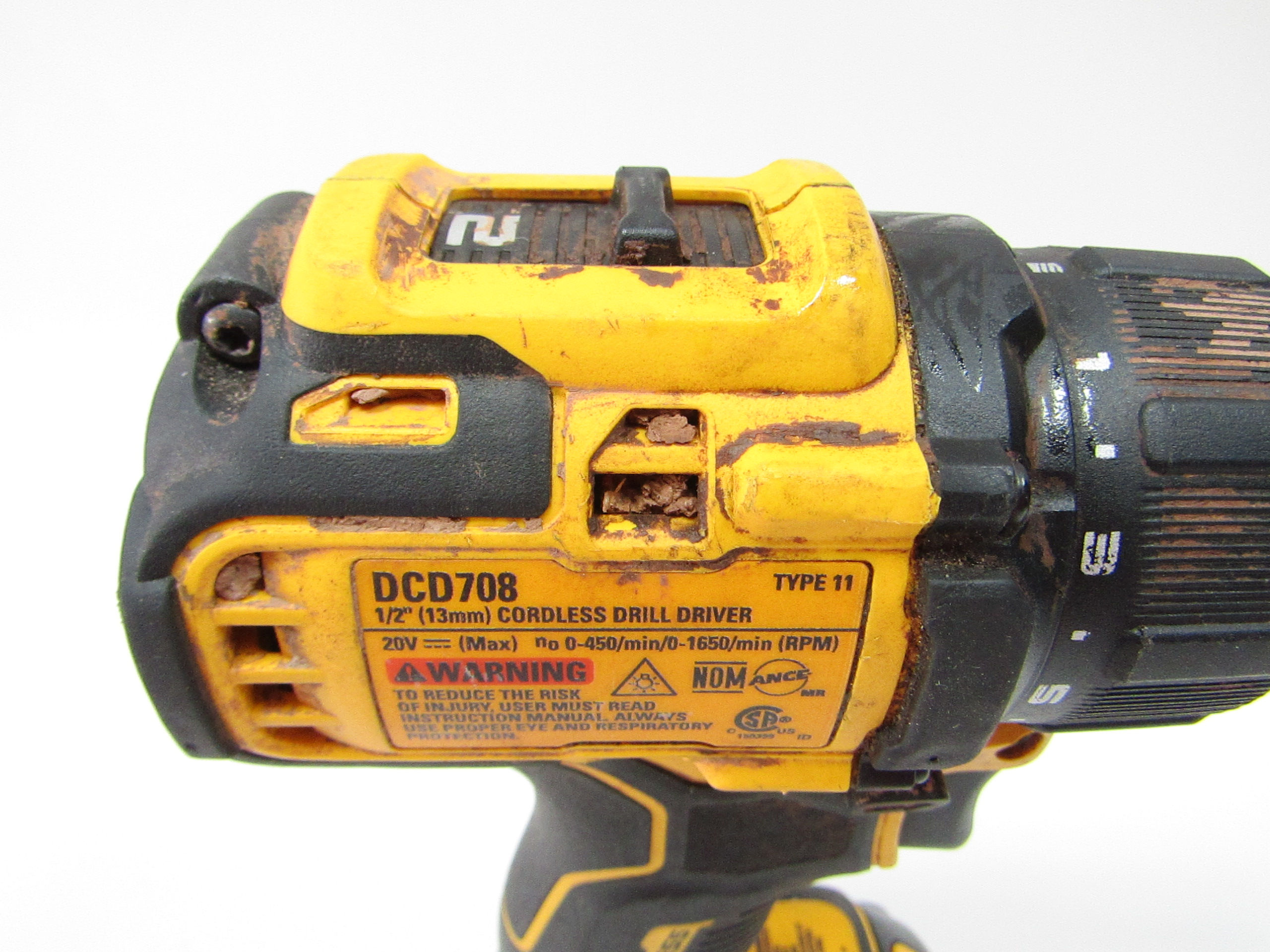 DeWALT DCD708 20V MAX Cordless Brushless Compact 1/2