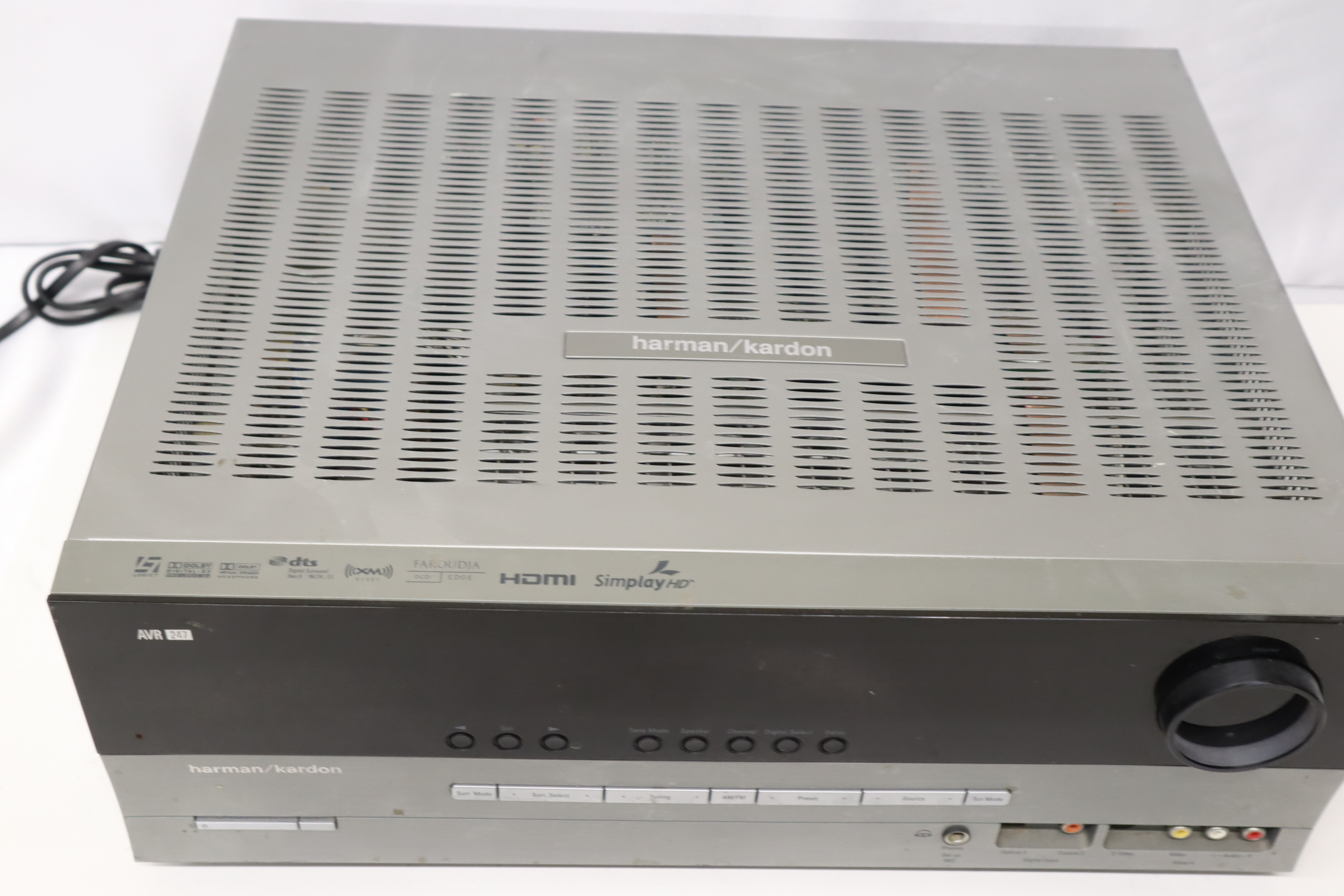 Harman Kardon AVR 247 Home Theater Receiver Dolby 7.1 Surround Sound 6588