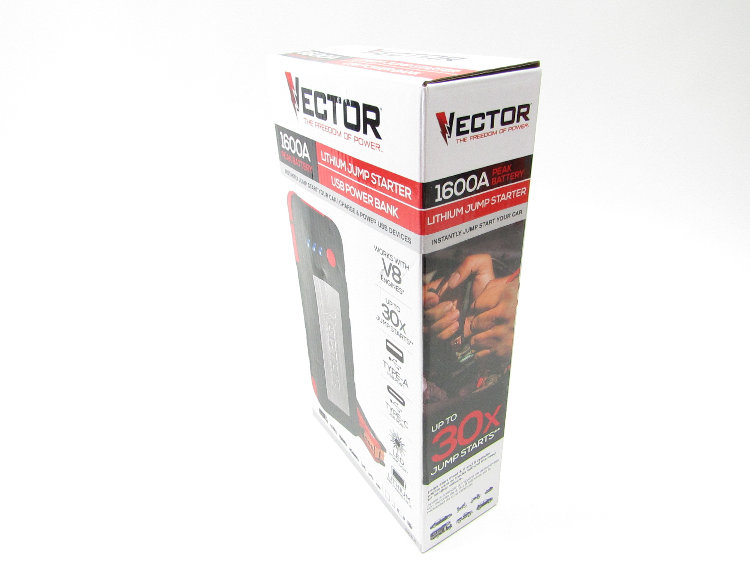 Vector 1600A Lithium Jump Starter SS16LV