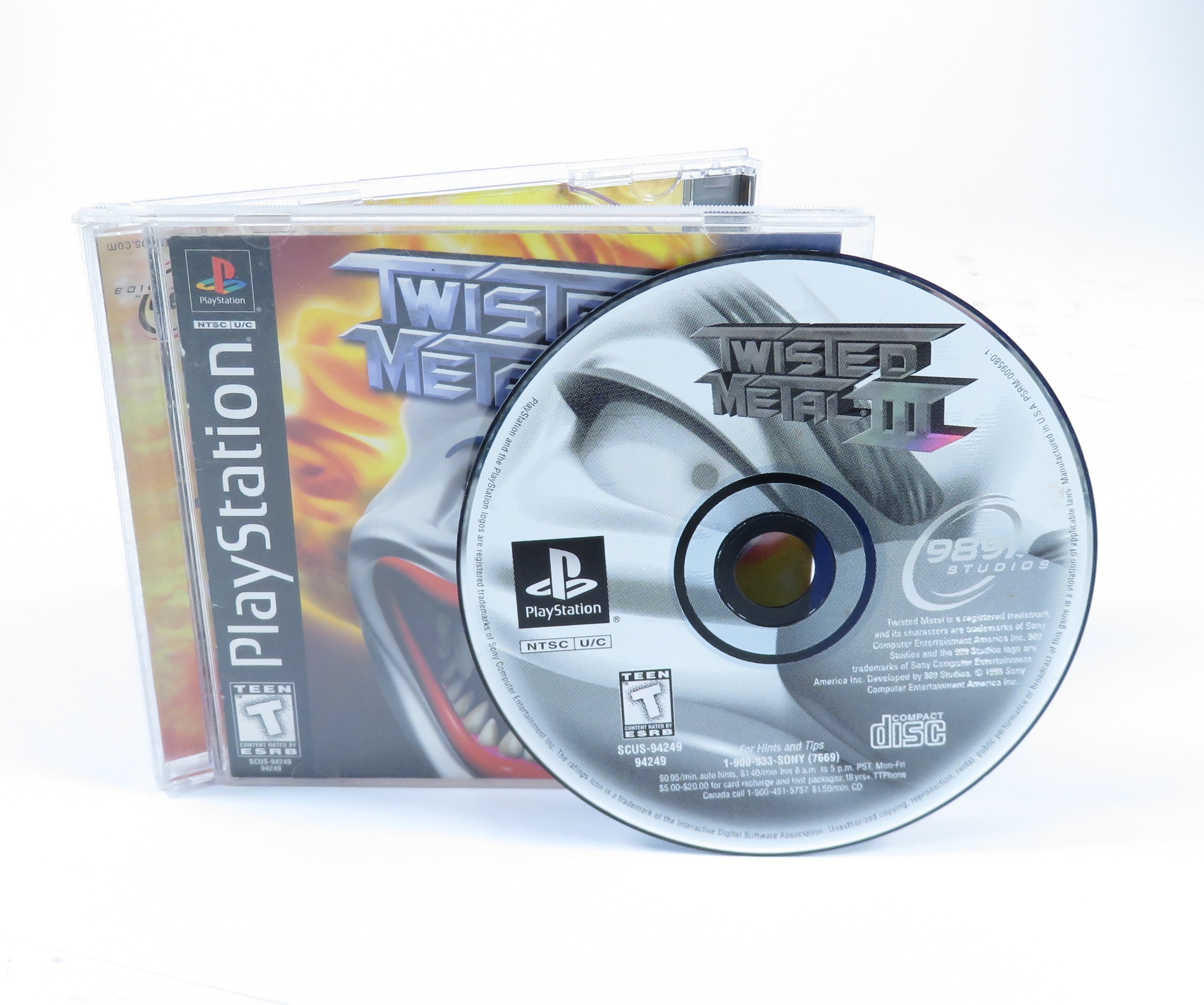 Twisted Metal 3 Video Game for the Sony PlayStation