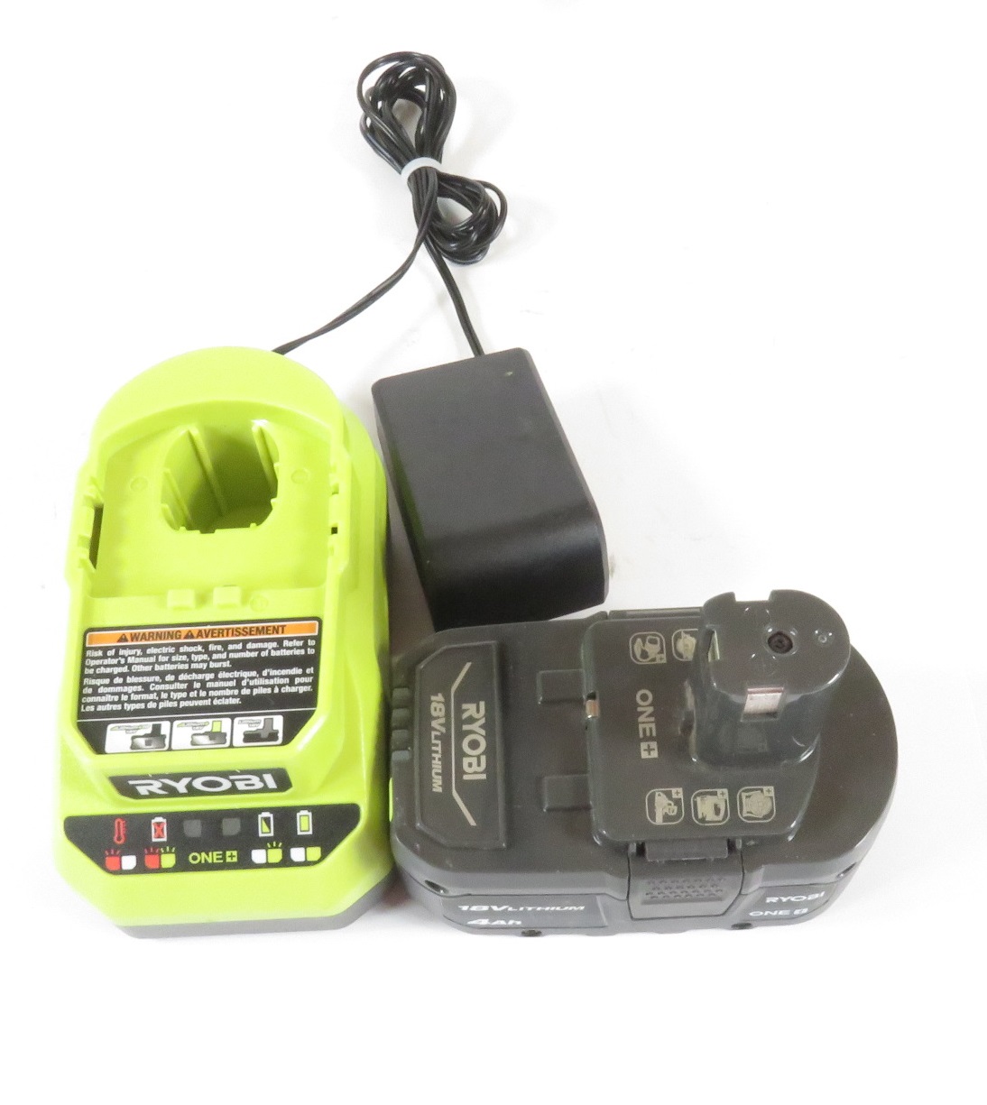 Ryobi PBP005 ONE+ 18-Volt 4.0 Ah Lithium-Ion Compact Lightweight ...