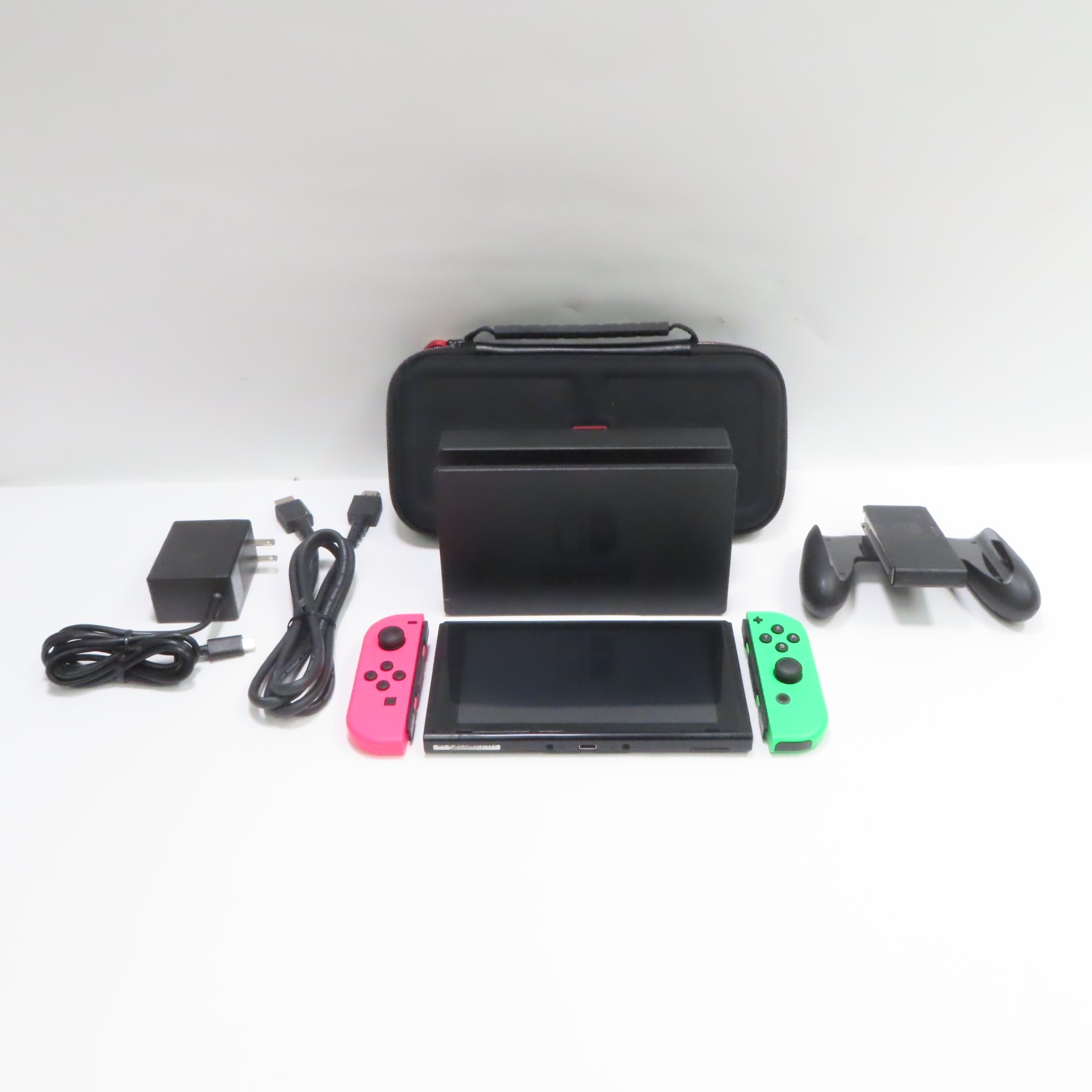 Nintendo HAC-001 Switch 32GB Video Game Console - Pink/Green