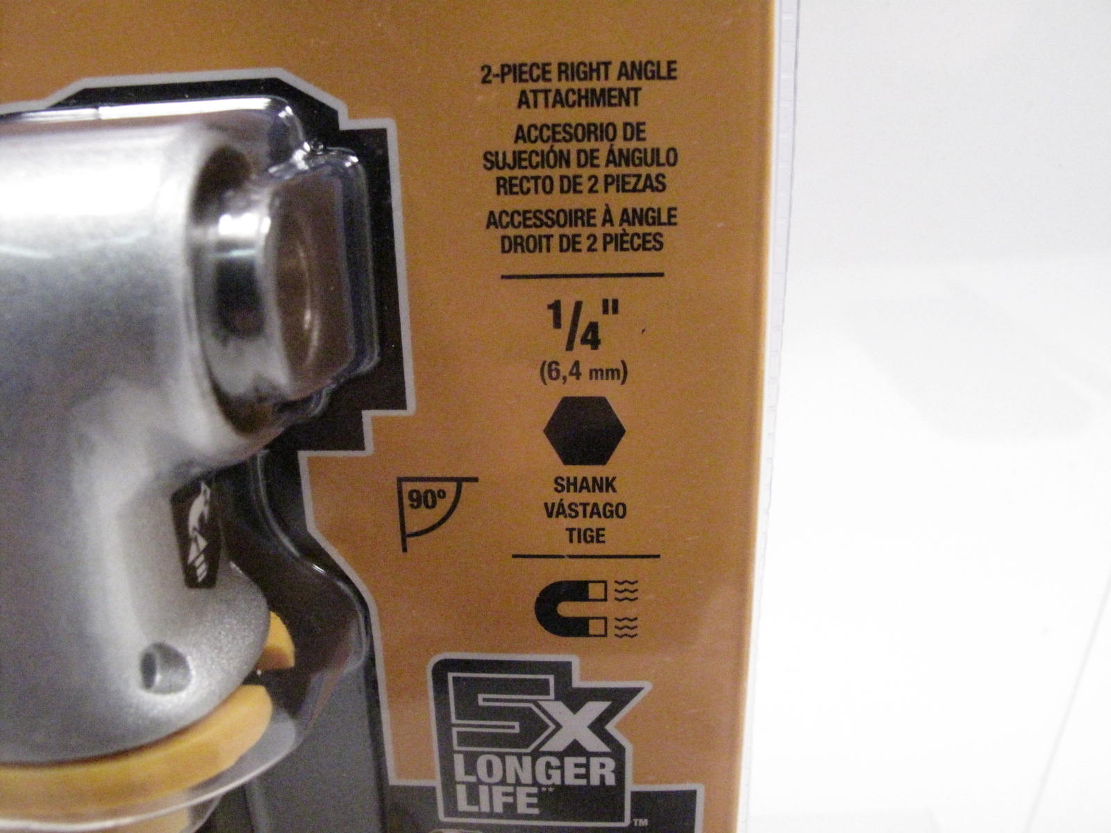 DeWalt DWAMRA 1/4" Modular Right Angle Impact Driver Attachment