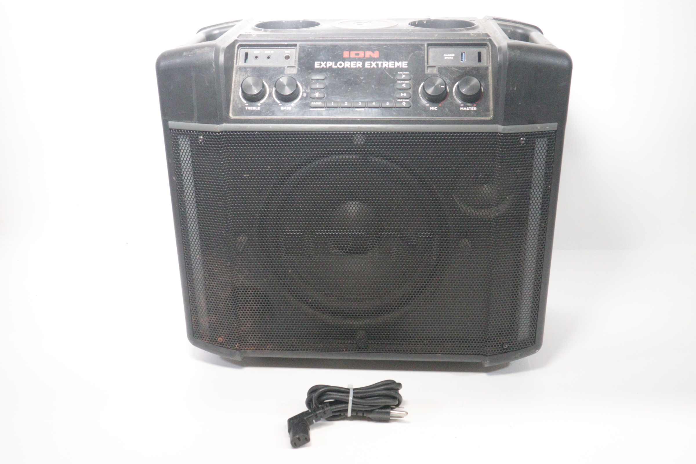 ION Explorer Extreme Black HighPower AllWeather Speaker In Store Pick