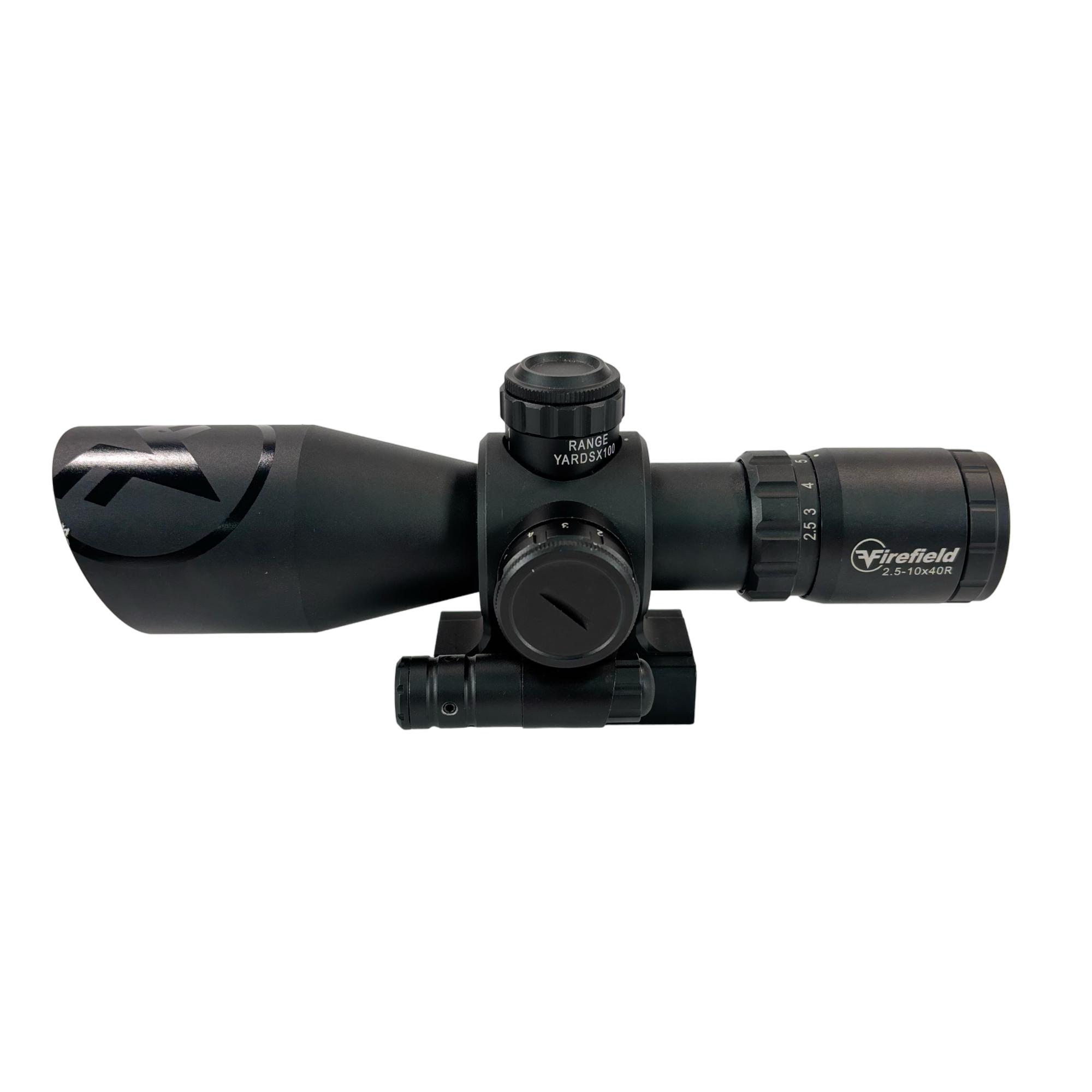 Firefield Barrage 2.5-10x40 IPX4 Waterproof Fully Multi-Coated Rifle Scope