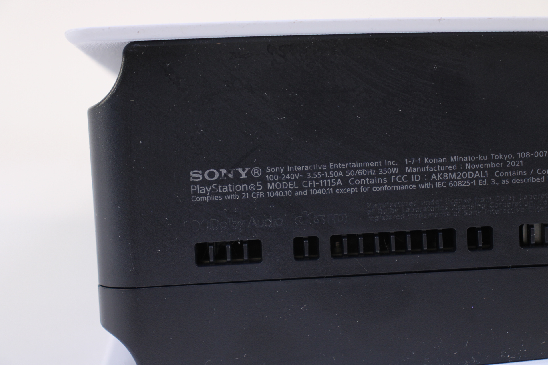 Sony PlayStation 5 CFI-1115A 825GB 4K White Body Home Video Game 