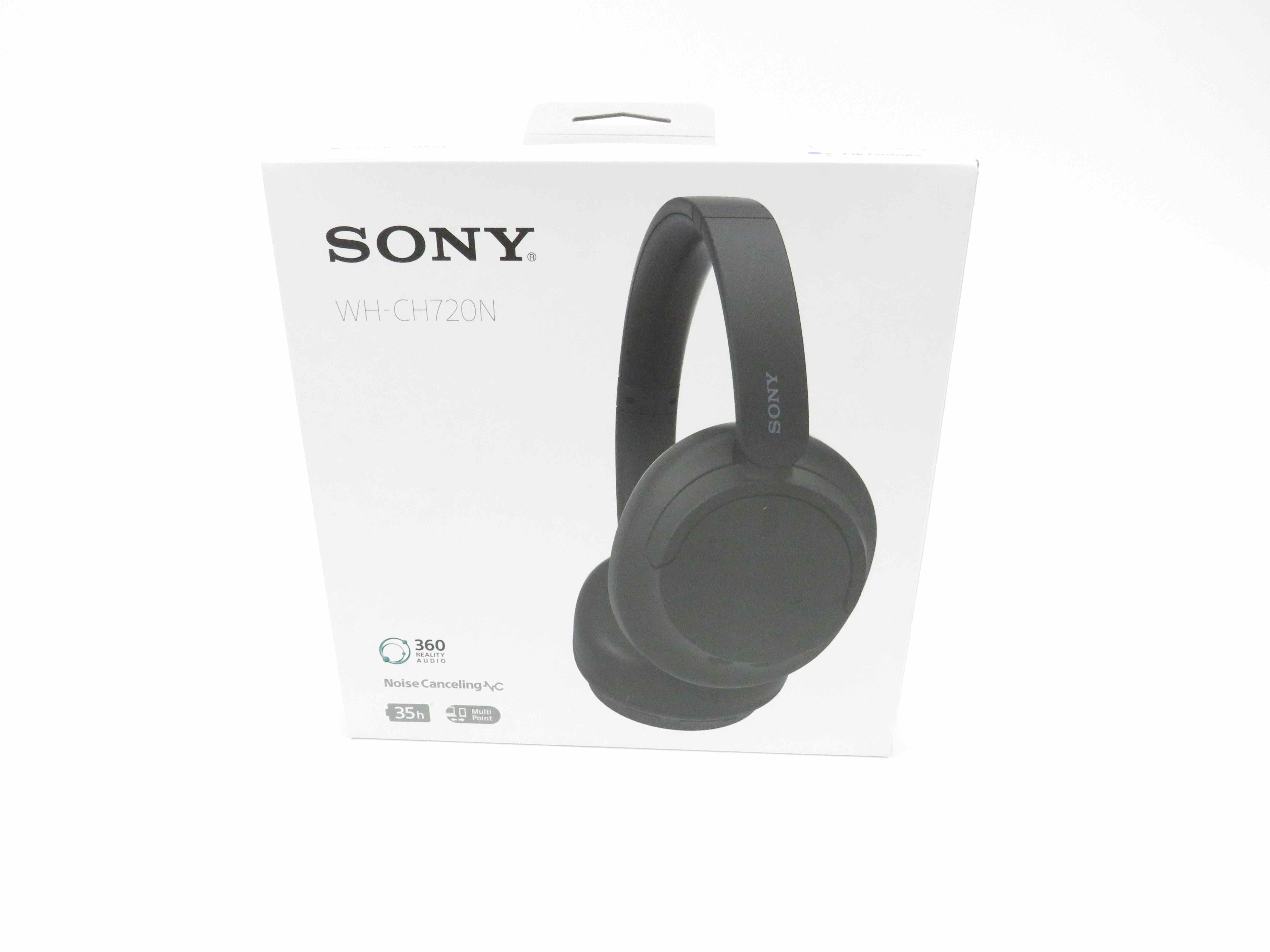 Sony WH-CH720N Wireless Noise Cancelling Over-Ear Headphone, Black