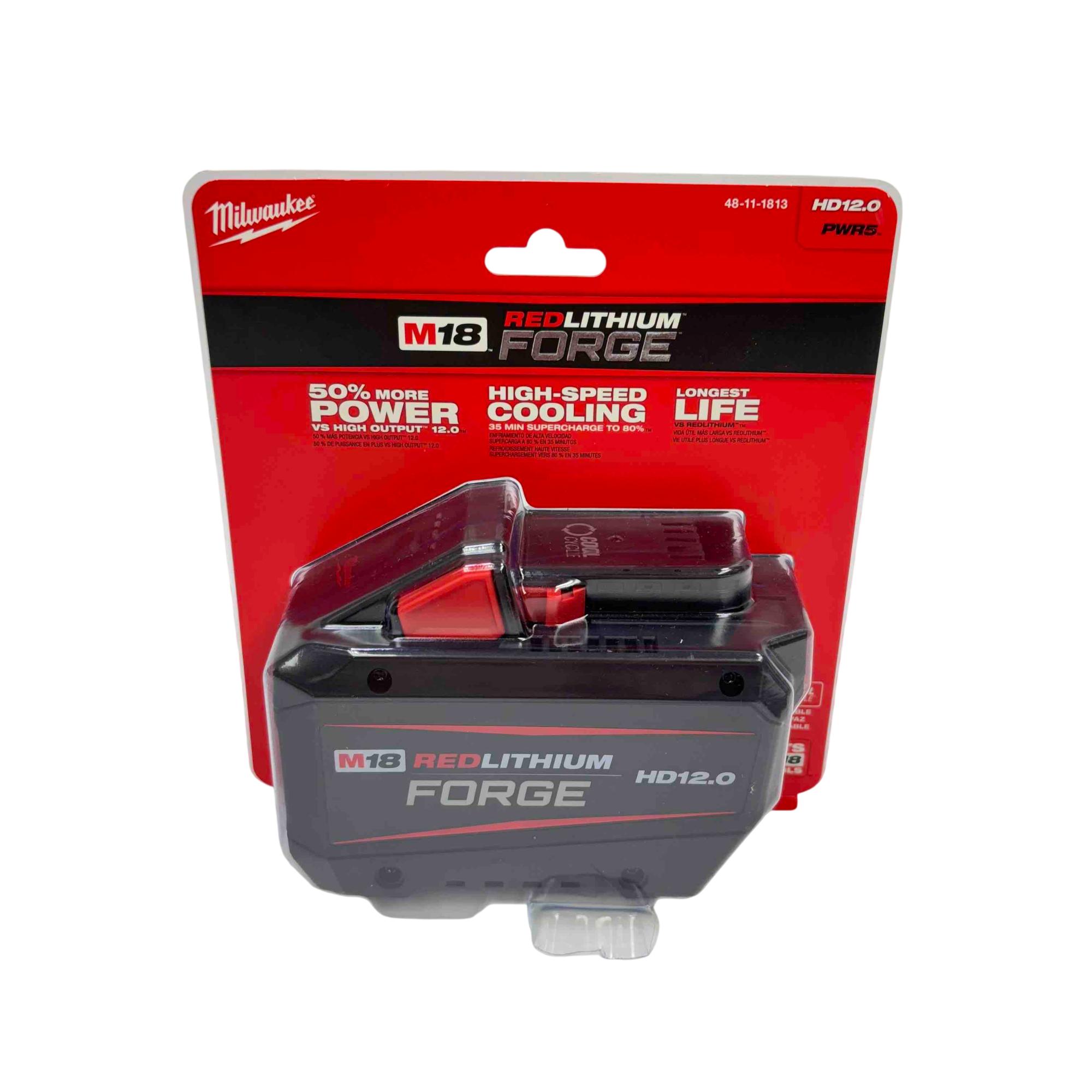 Milwaukee M18 Red Lithium FORGE High-Output 48-11-1813 Battery