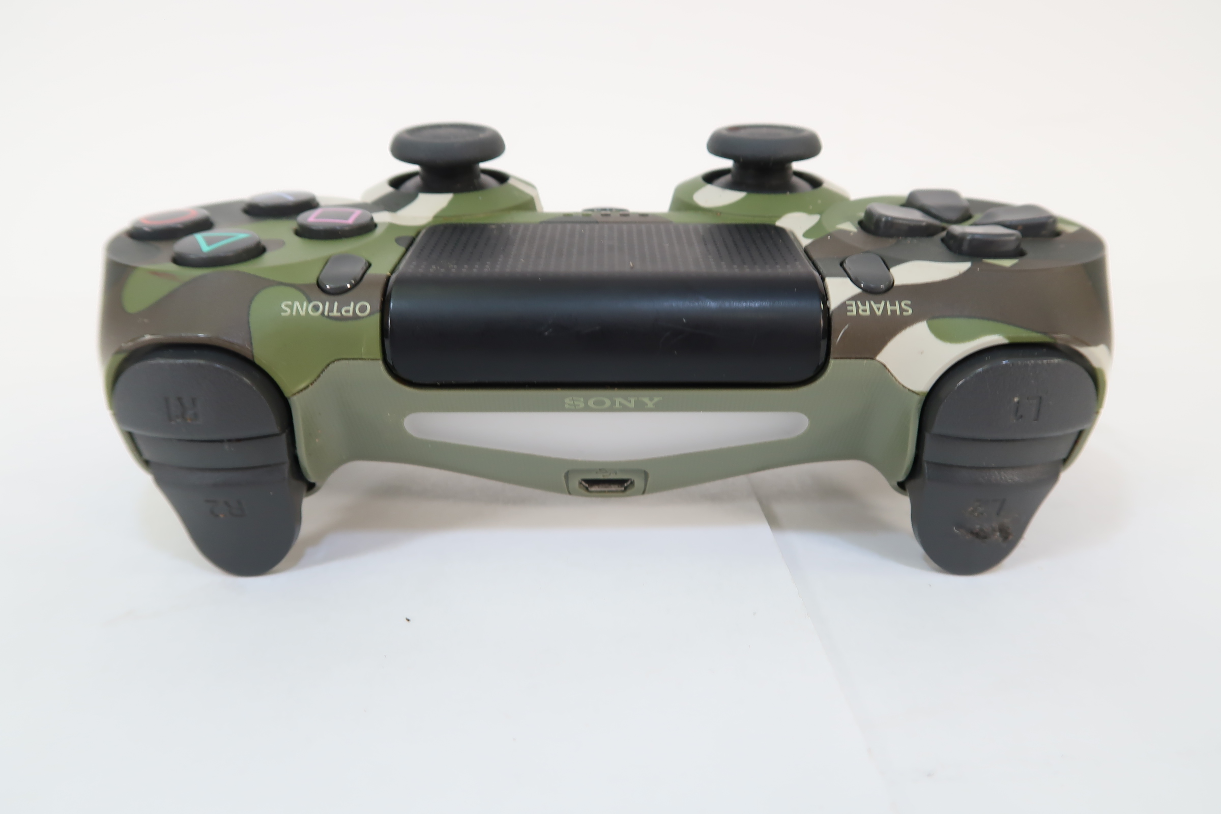 Sony Cuh Zct2u Playstation 4 Ps4 Dual Shock Wireless Controller Green Camo 5035