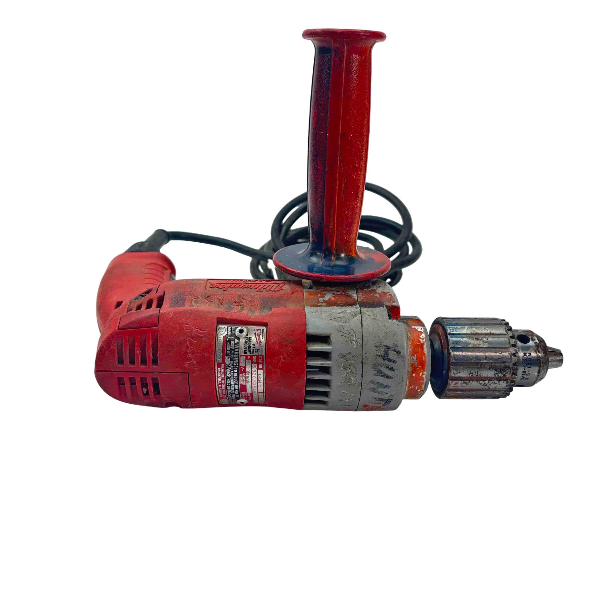 5.5 Amp Corded 1/2 in. Variable Speed Hole Shooter Magnum Drill Driver 5.5 Amp Corded 1/2 in. Variable Speed Hole Shooter Magnum Drill Driver