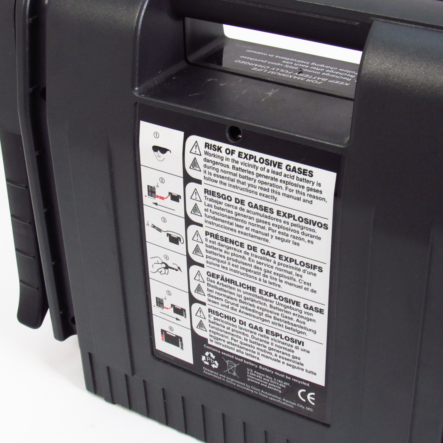 Booster Pac ES2500 12V 900 Peak Amps Jump Starter