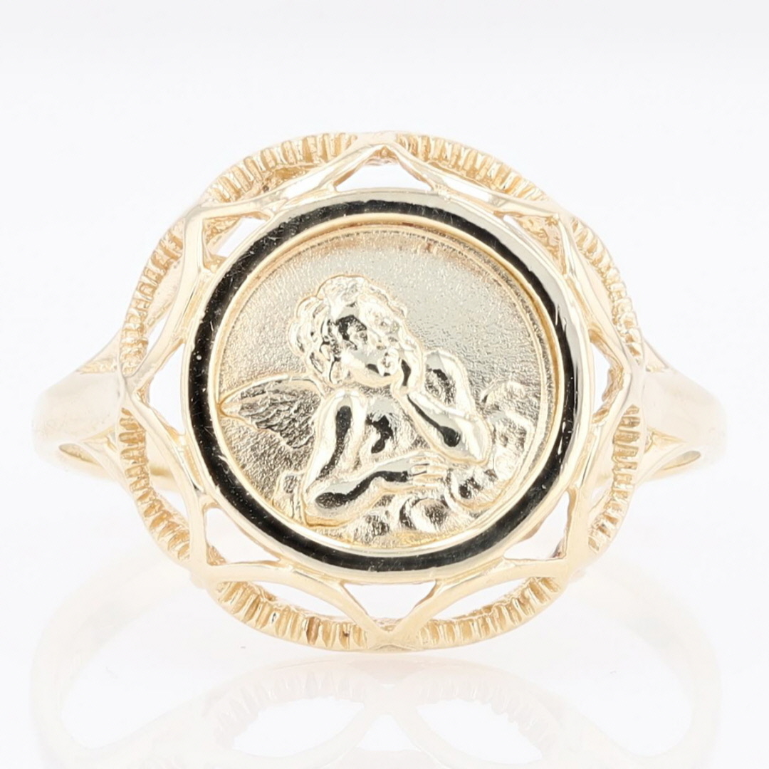 10k White Gold Polished Religious Faith Cross Pendant Necklace Jewelry Gifts for Women : Religious Jewelry Polished 10k White Gold Guardian