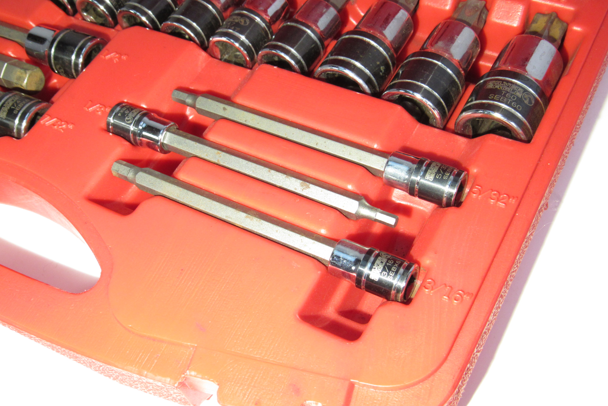Matco SBS41SE 41-Piece Silver Eagle 1/4 3/8 1/2 Drive Socket