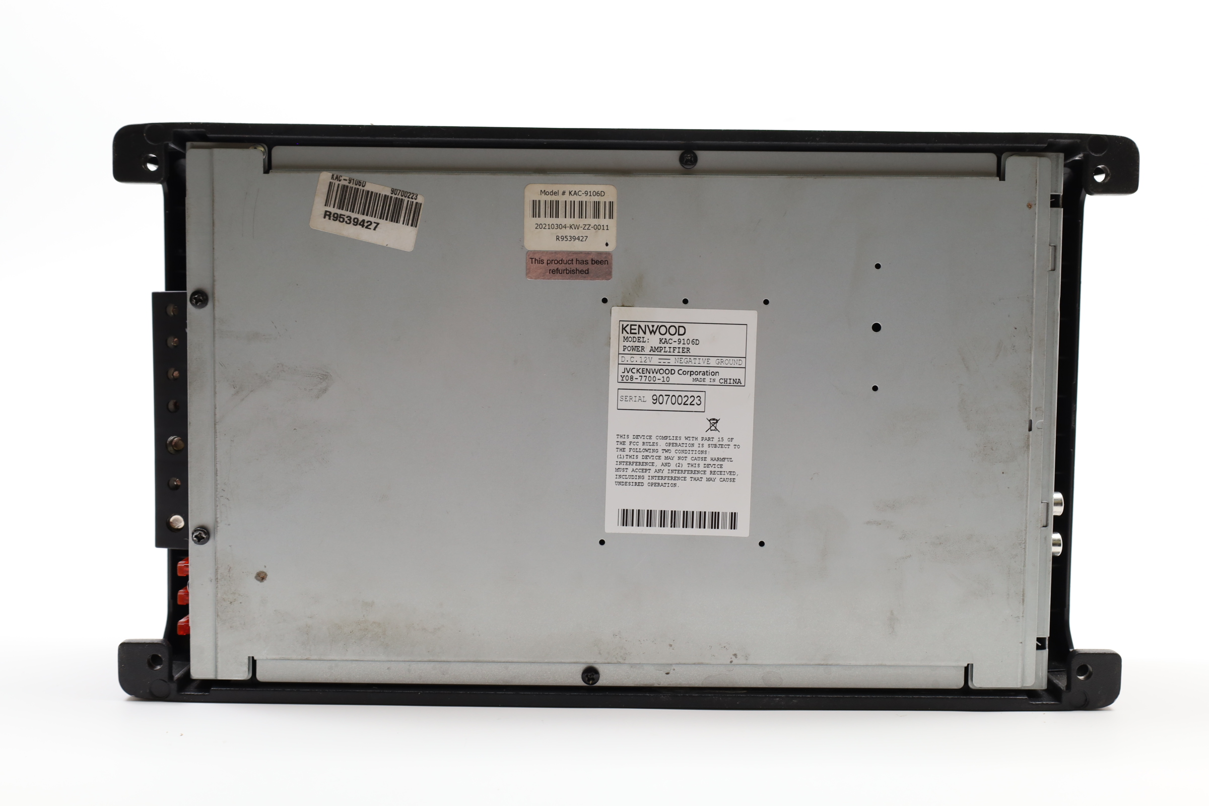 Kenwood KAC9106D 1000W RMS Monoblock Subwoofer Car Amplifier