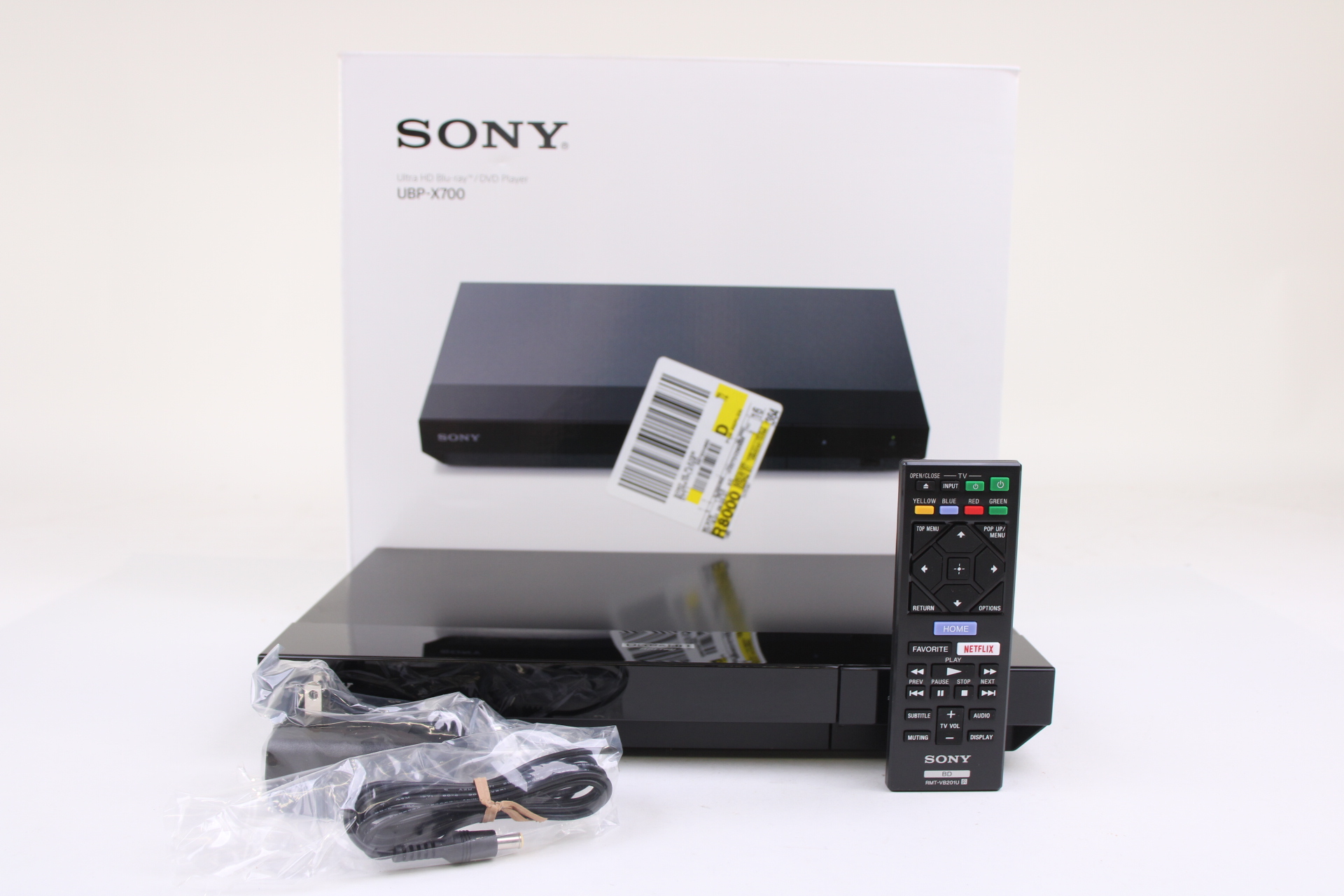 Sony UBP-X700M 4K Ultra HD hotsell Smart Blu-ray Player with Wi-Fi for Streaming Video