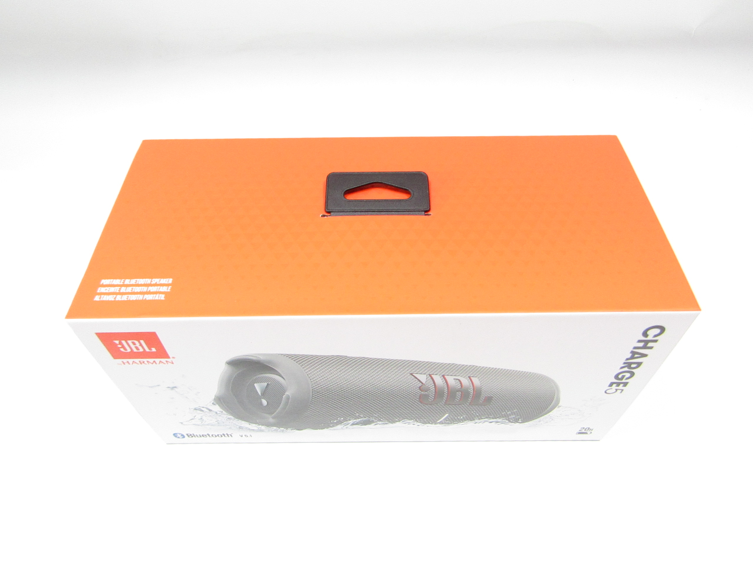 JBL Charge 5 Gray Waterproof Portable Bluetooth Speaker