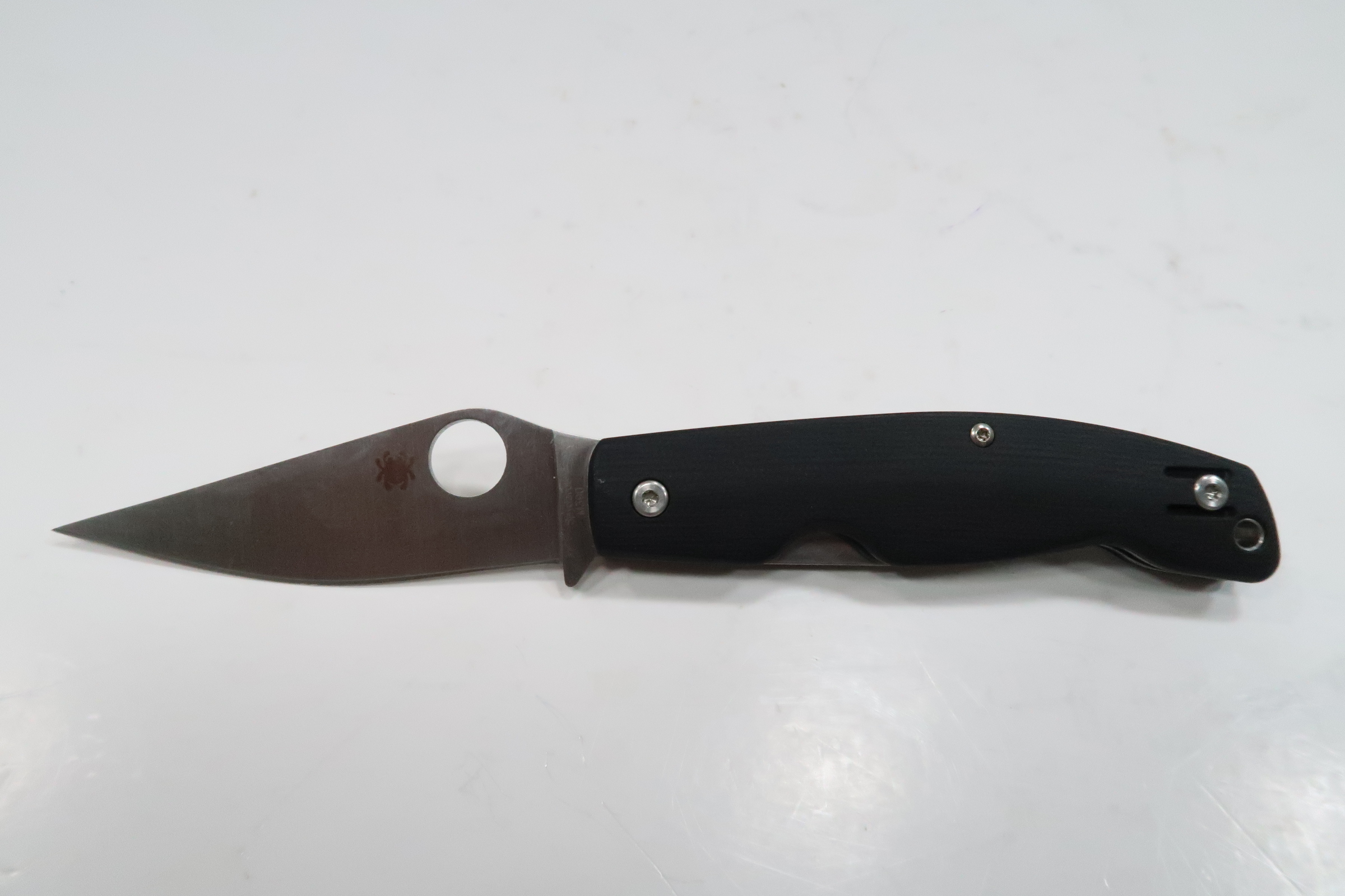 Spyderco C257GP Pattadese Liner Lock Black G-10 3.2