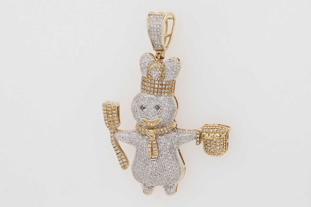 Pillsbury doughboy diamond pendant Clearance