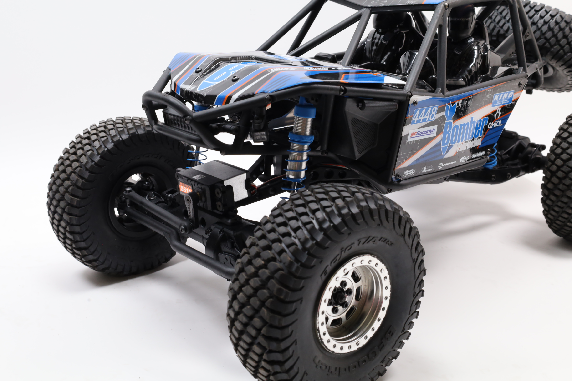 ホビーラジコン axial RR10 bomber RC Axial RR10 Bomber 2.0 1/10 RTR Rock Racer (Grey) [AXI03016T2