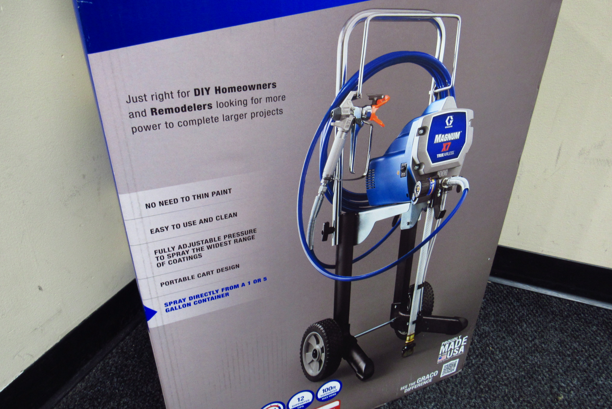 Spray Gun For Painting Graco Magnum X7 Airless Paint Sprayer With