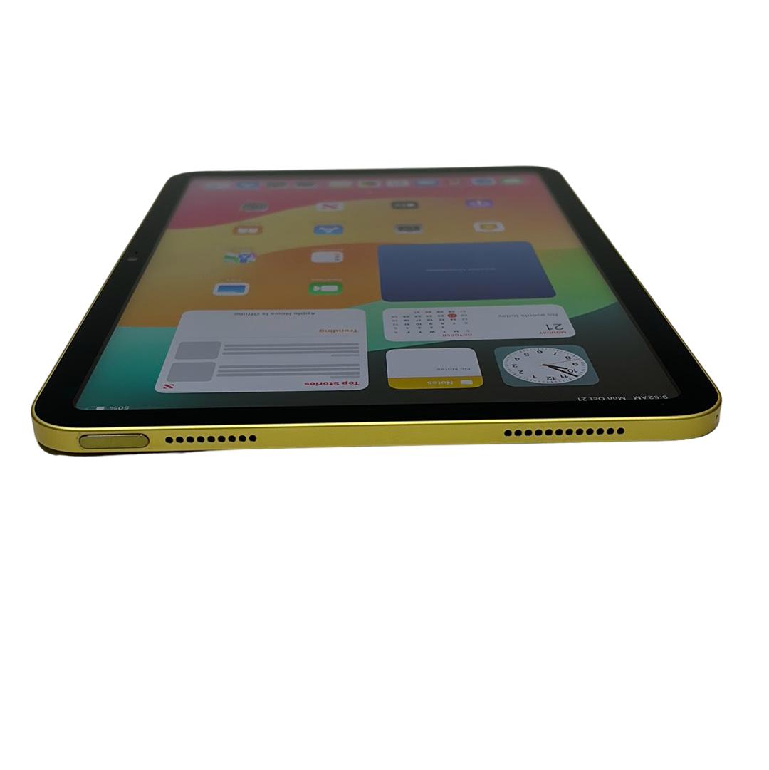 Apple iPad 10th Gen MPQ23LL/A 10.9-Inch Wi-Fi 64GB Yellow Tablet