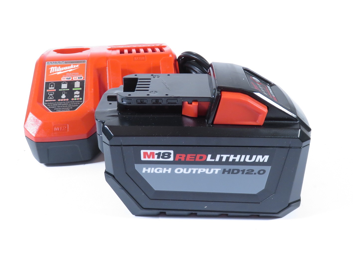 Milwaukee M18 Red Lithium 12.0Ah High Output Battery 48-11-1812