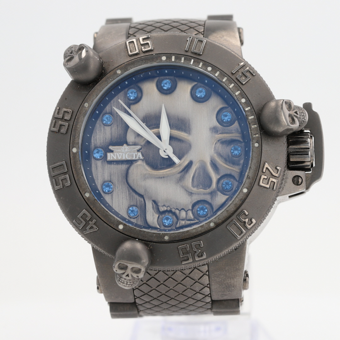 Invicta Subaqua Noma III 50mm Skull Dial Quartz Stainless Steel
