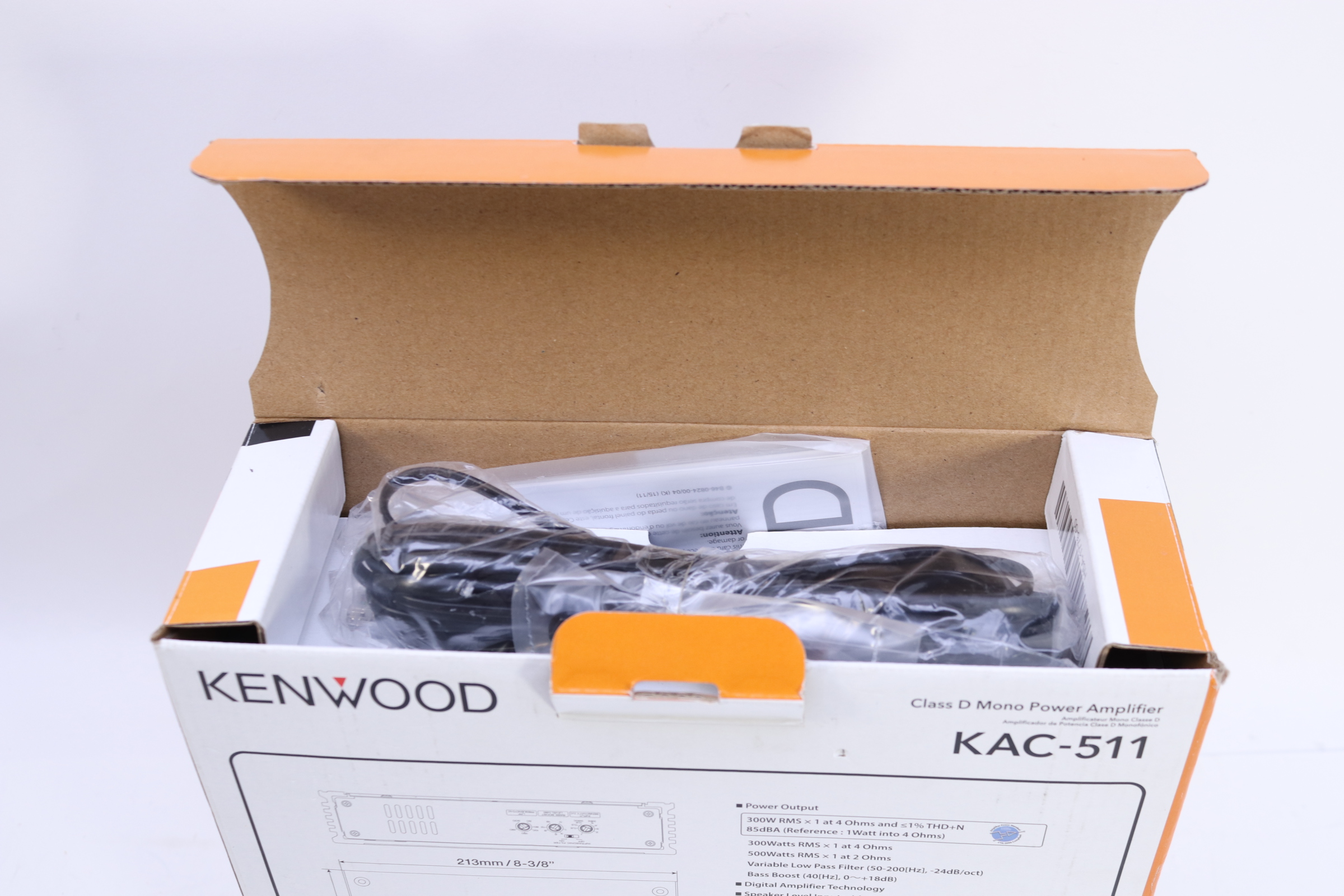 Kenwood KAC511 Class D Mono Power Car Amplifier