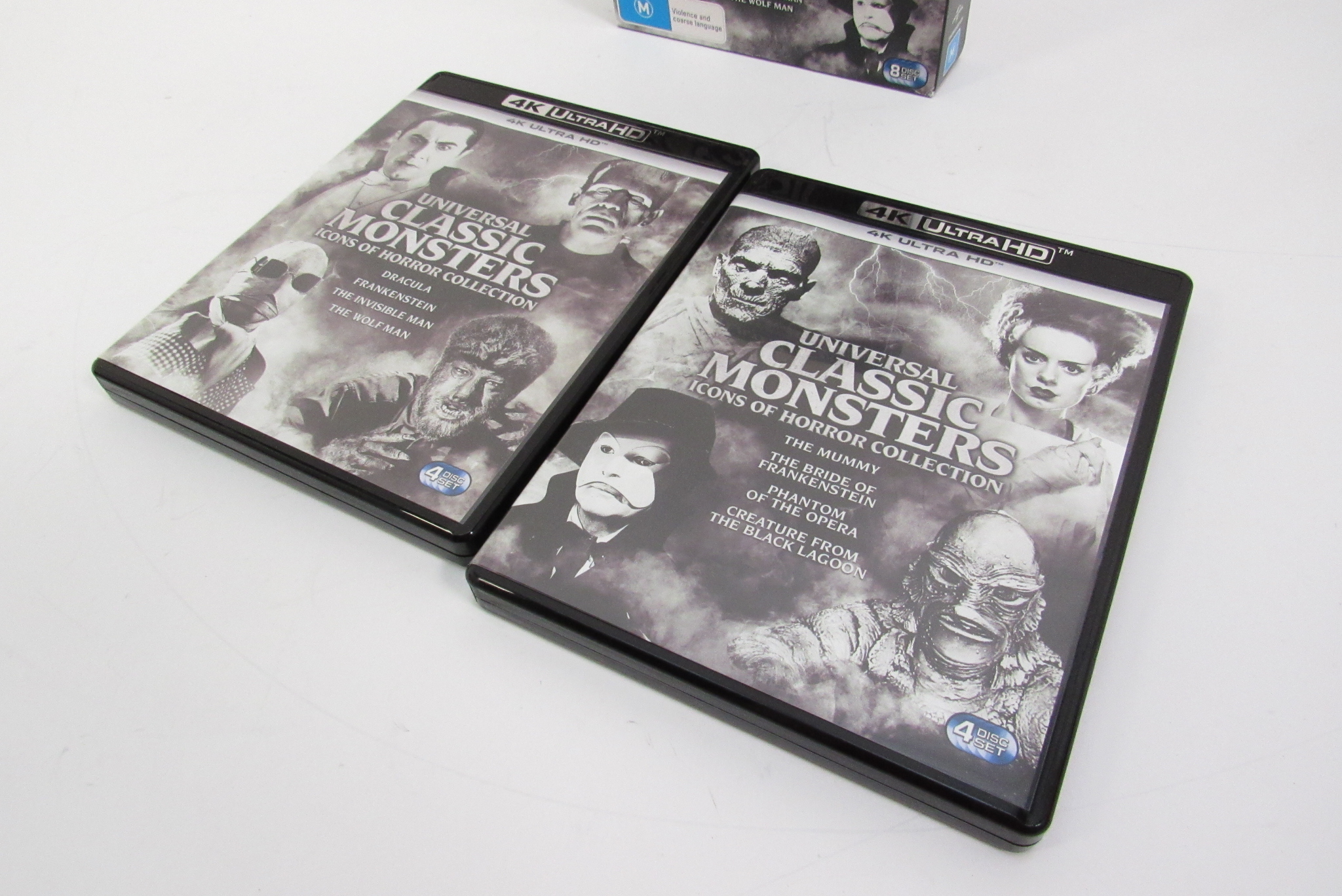 Universal Classic Monsters Icons Of Horror 4K Ultra HD Blu-ray Collection