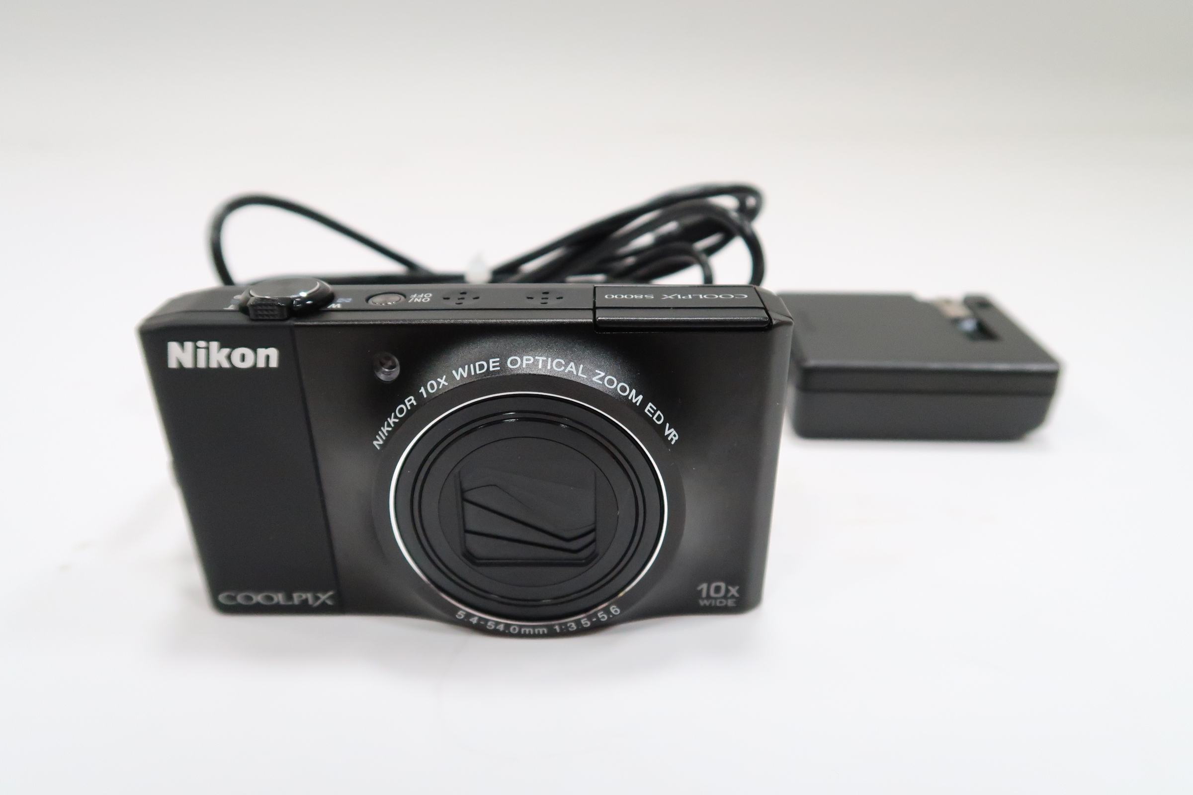 Nikon Coolpix S8000 14.2MP Digital Camera - Black 1103